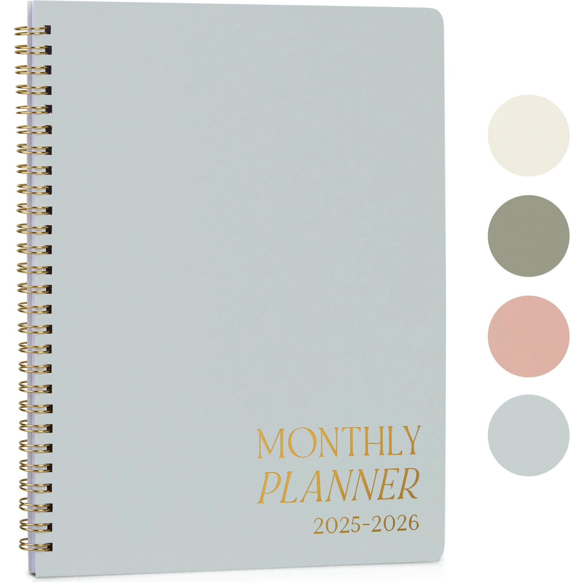 Beautiful 2025-2026 Monthly Planner And Calendar Book - To Do List Notebook That Easily Organizes Your Tasks To Boost Productivity - Runs From January 2025 Until December 2026