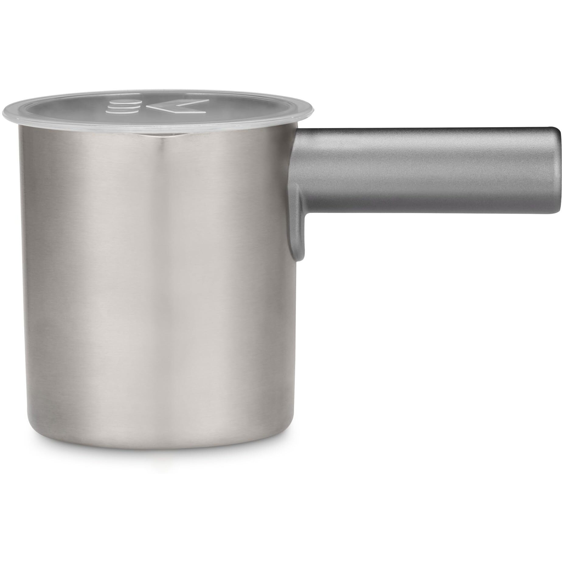 Keurig K-Caf Milk Frother Cup Replacement Part Or Extra 80 Milliliters Hot And Cold Frothing  Compatible With Keurig K-Caf Coffee Makers Only  Nickel