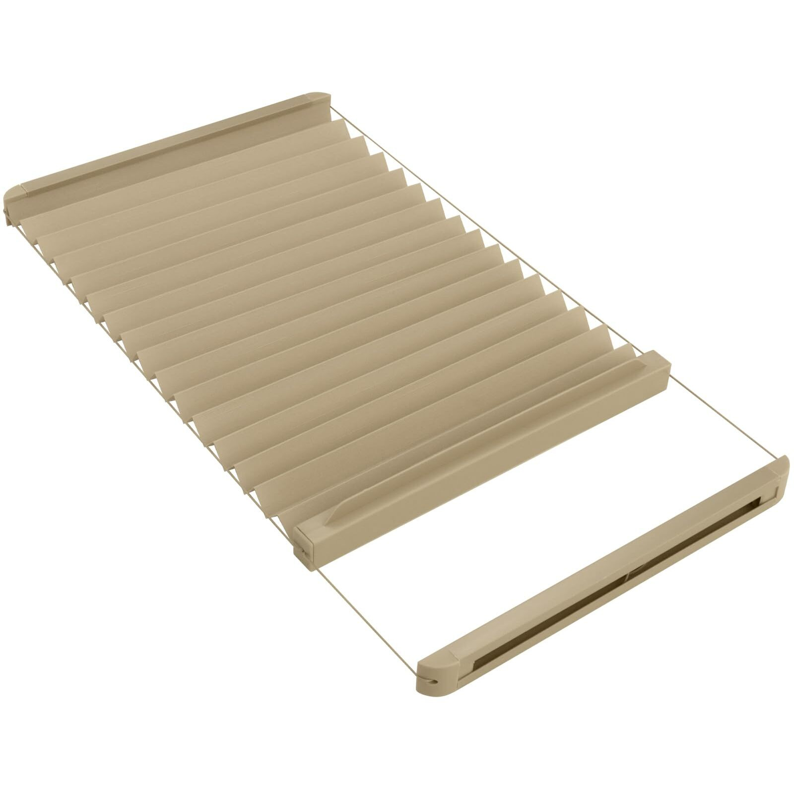 Rv Thin Pleated Shade Replacement Compatible With Lippert Prepped Entry Doors/Thin Shade Ready Lippert Entry Door Rv Door Window Shades Protect Interior Privacy Block Sun 12  X 21 ""