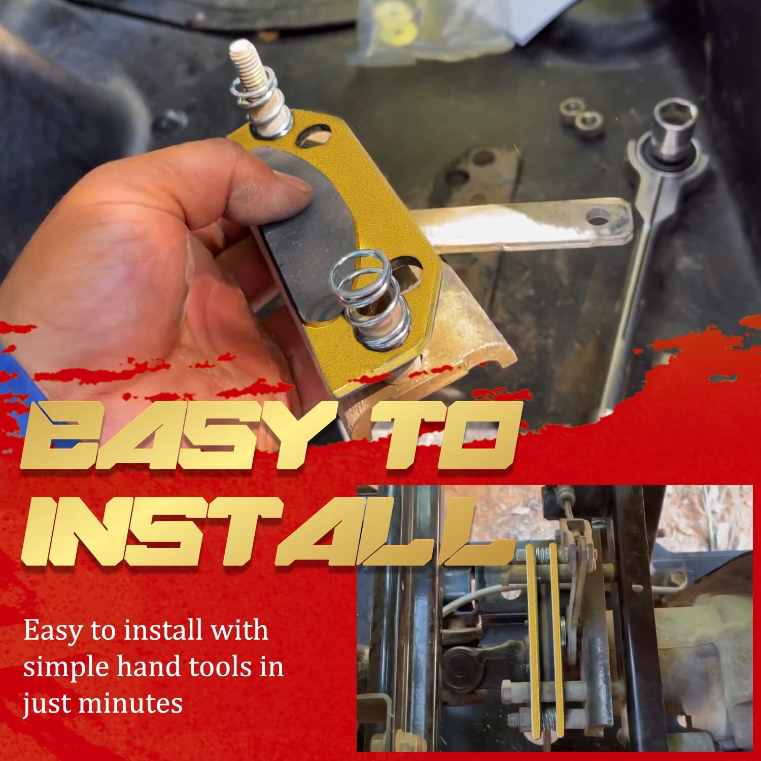 New Parking Brake Pad Kit 2203147 For Polaris Ranger 2X4 4X4 6X6 500 700 800 900  Parking Brake For Polaris Ranger