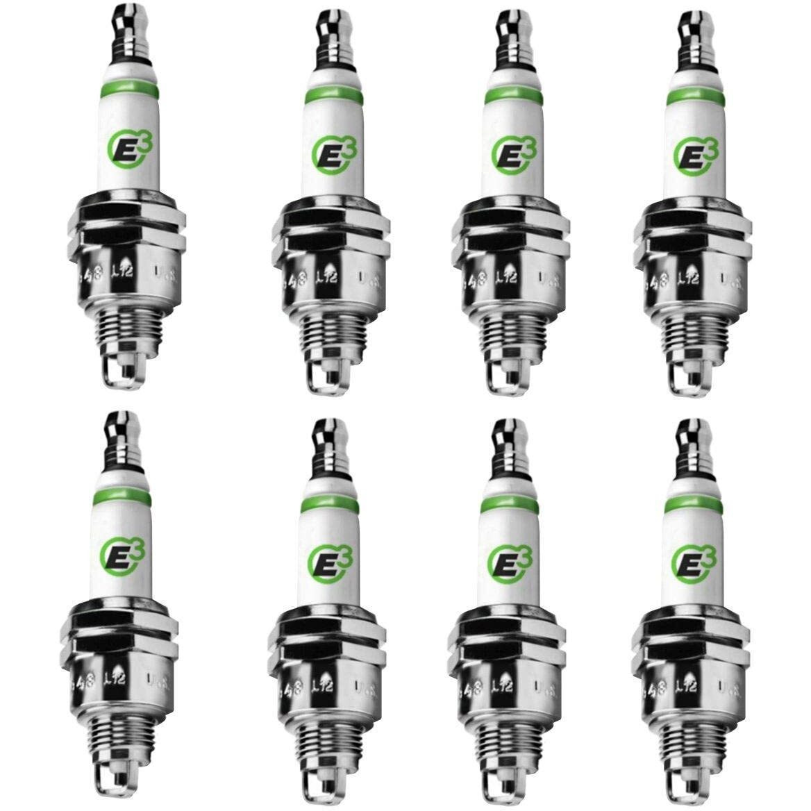 E3 Spark Plugs E3.52 E3 Premium Automotive Spark Plugs 8-Pack