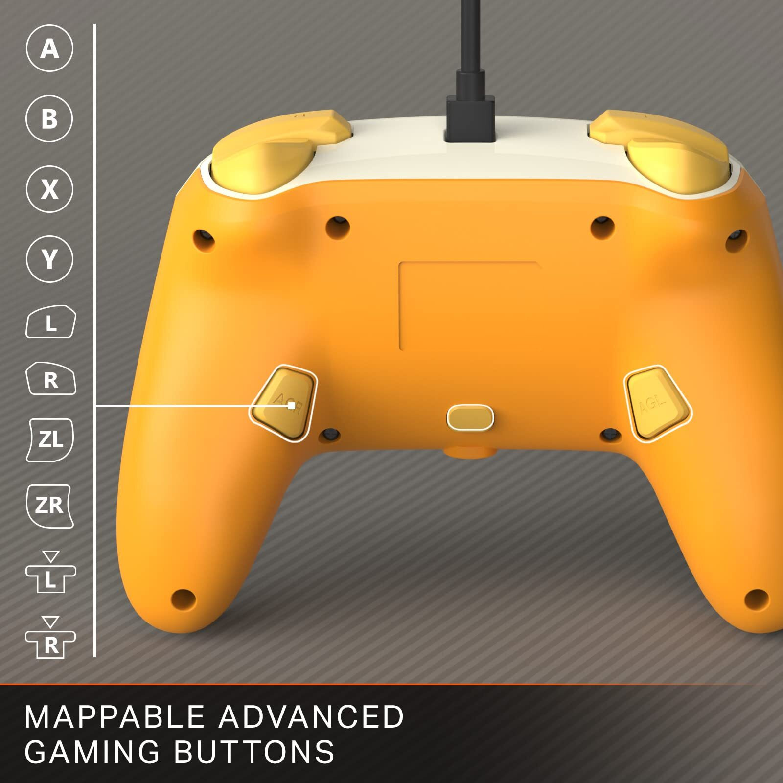 Powera Enhanced Wired Controller For Nintendo Switch - Mario Vintage Star