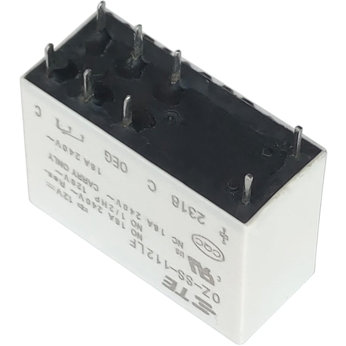 2Pcs Oz-Ss-112Lf 16A 12Vdc General Purpose Multi-Function Relay 8Pins