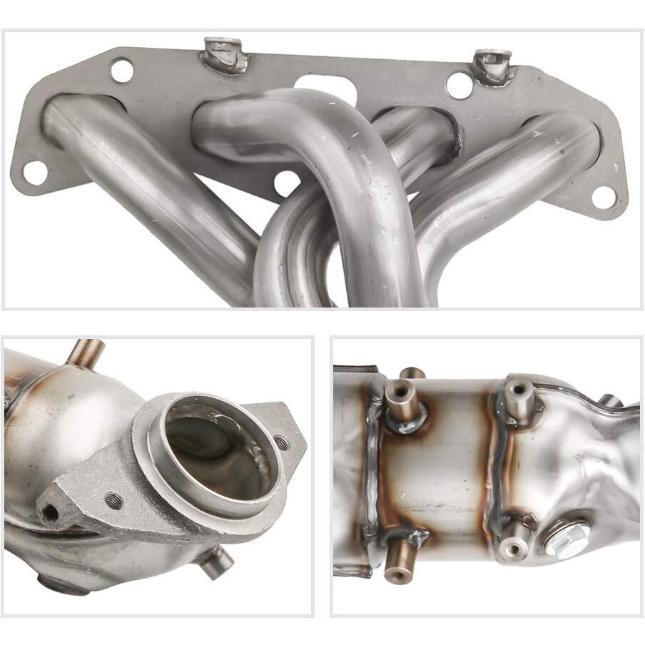 Mostplus Front Exhaust Manifold Catalytic Converter Compatible For 2002 2003 2004 2005 2006 Nissan Altima 2.5L Replaces 674-659