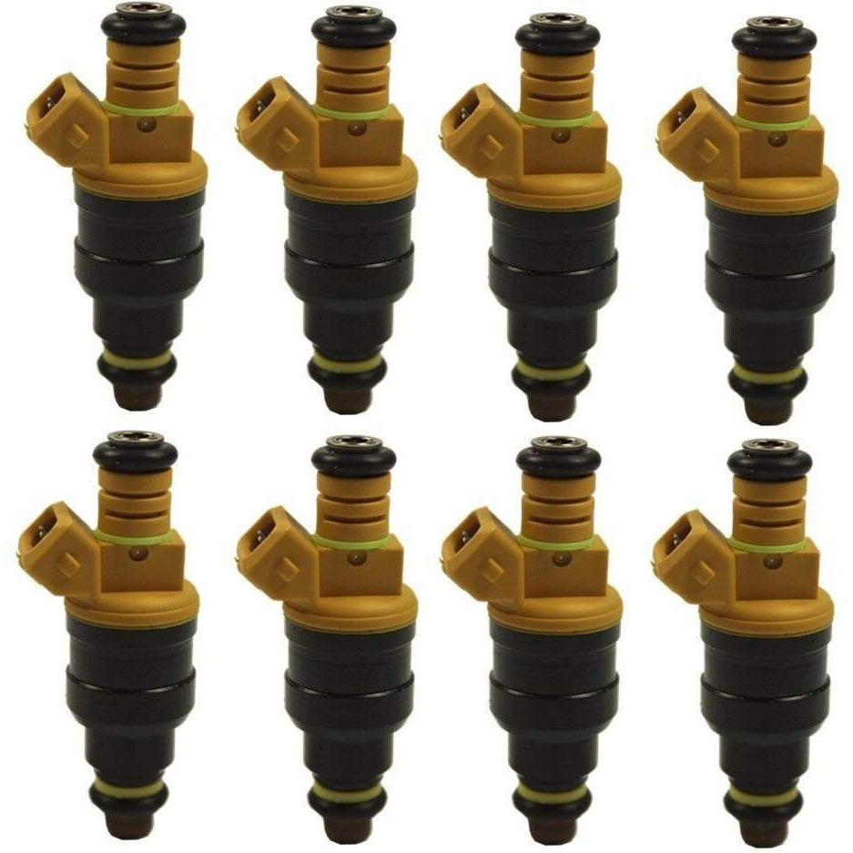 High Performance Set Of 8 Fuel Injectors Fit For Ford 4.6 5.0 5.4 5.8 F150 F250 F350 E150 E250 E350 E450 Repl.0280150943