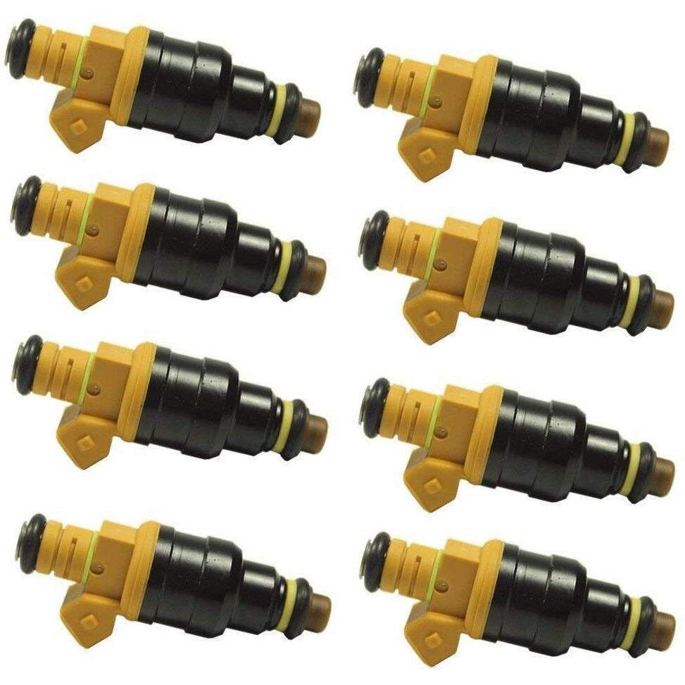 High Performance Set Of 8 Fuel Injectors Fit For Ford 4.6 5.0 5.4 5.8 F150 F250 F350 E150 E250 E350 E450 Repl.0280150943