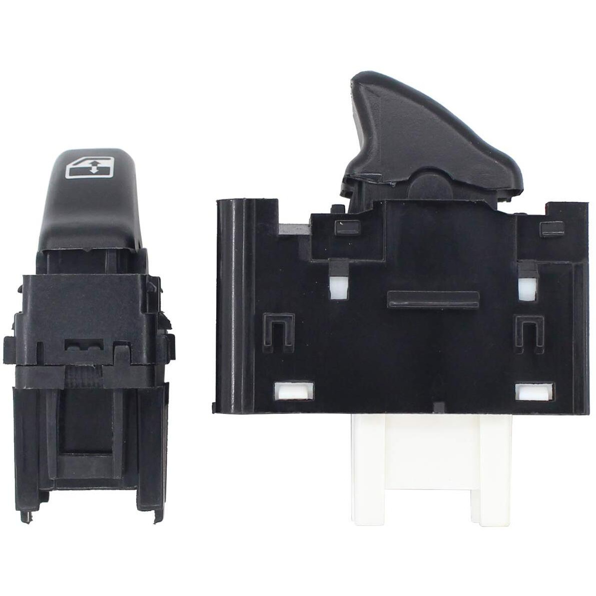 Newyall Set Of 2 Front Left Driver And Right Passenger Side Door Window Switch Black For Chevrolet Venture 1997-2005 Oldsmobile Silhouette 1997-2004 Pontiac Montana 1999-2005