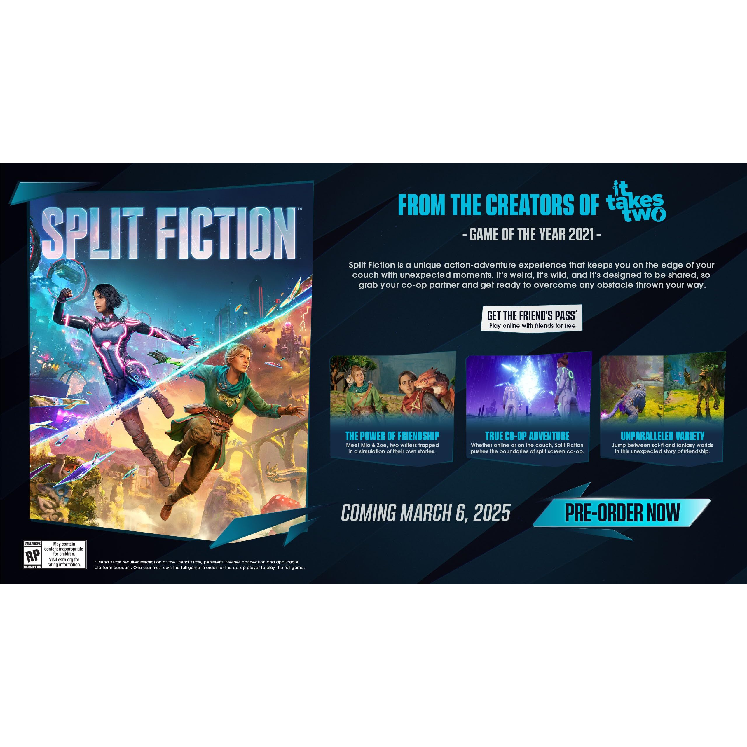 Split Fiction Playstation 5 (Ps5)