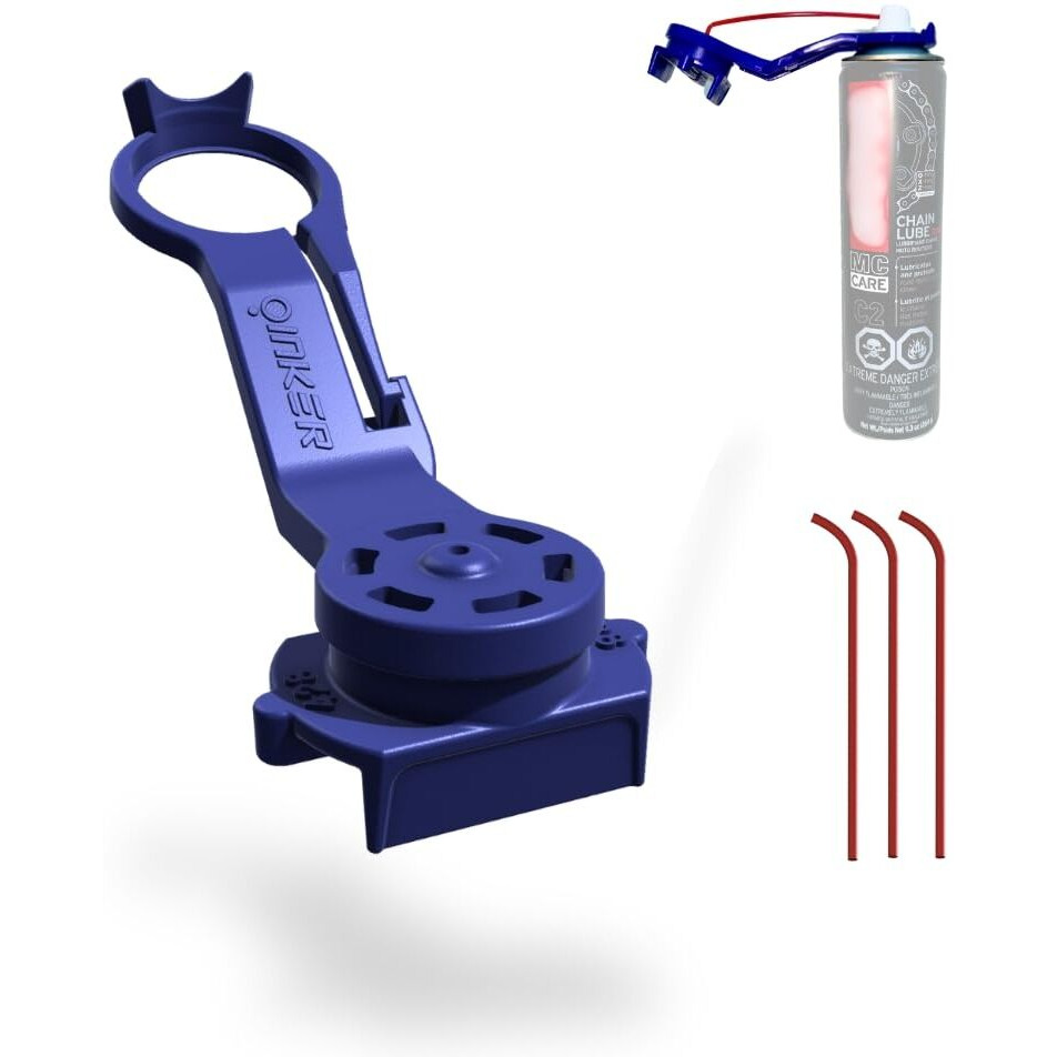 Oinker Motorcycle Chain Oiler (For 520 & 420 Chains) [Original Dirtbike Chain Wax Applicator]