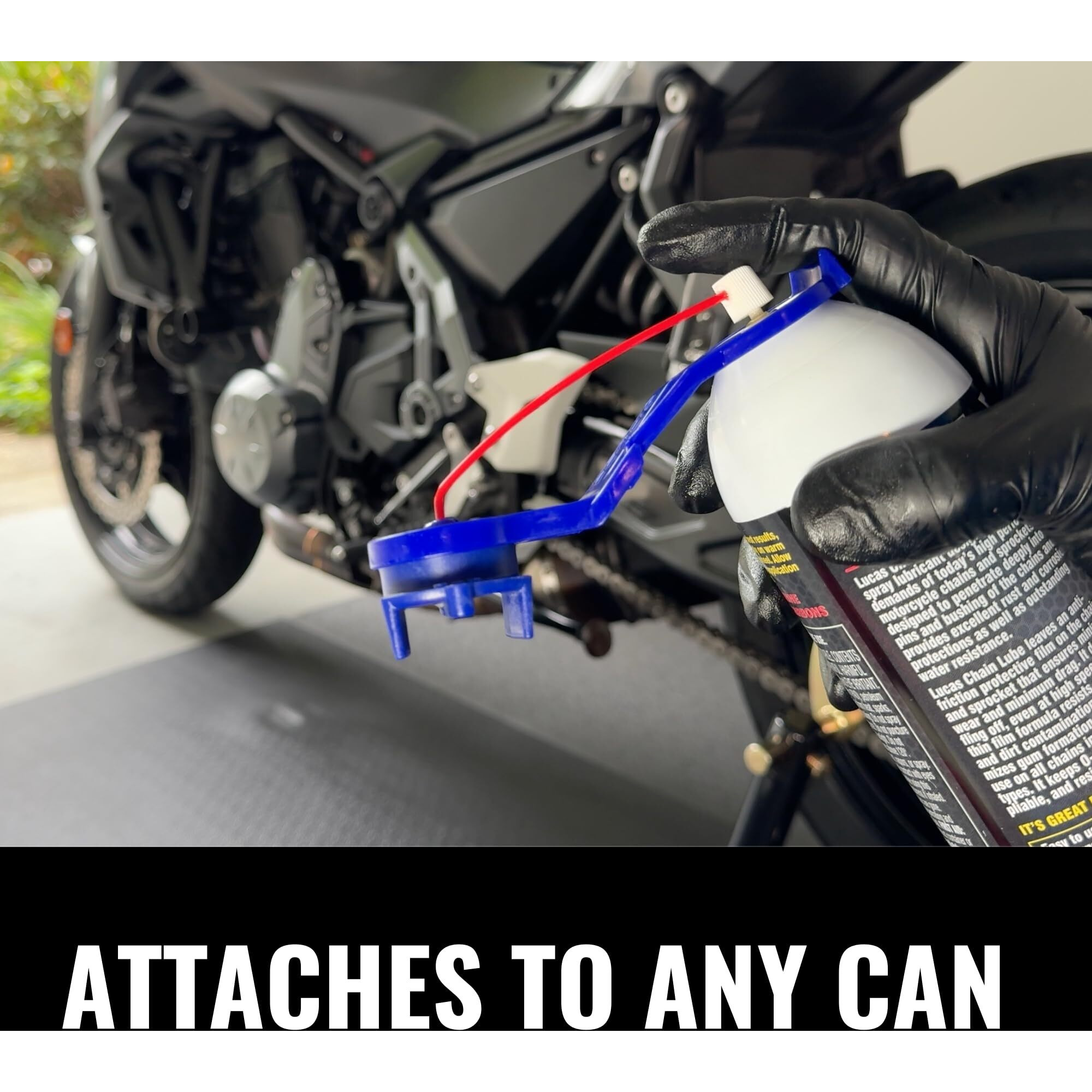 Oinker Motorcycle Chain Oiler (For 520 & 420 Chains) [Original Dirtbike Chain Wax Applicator]