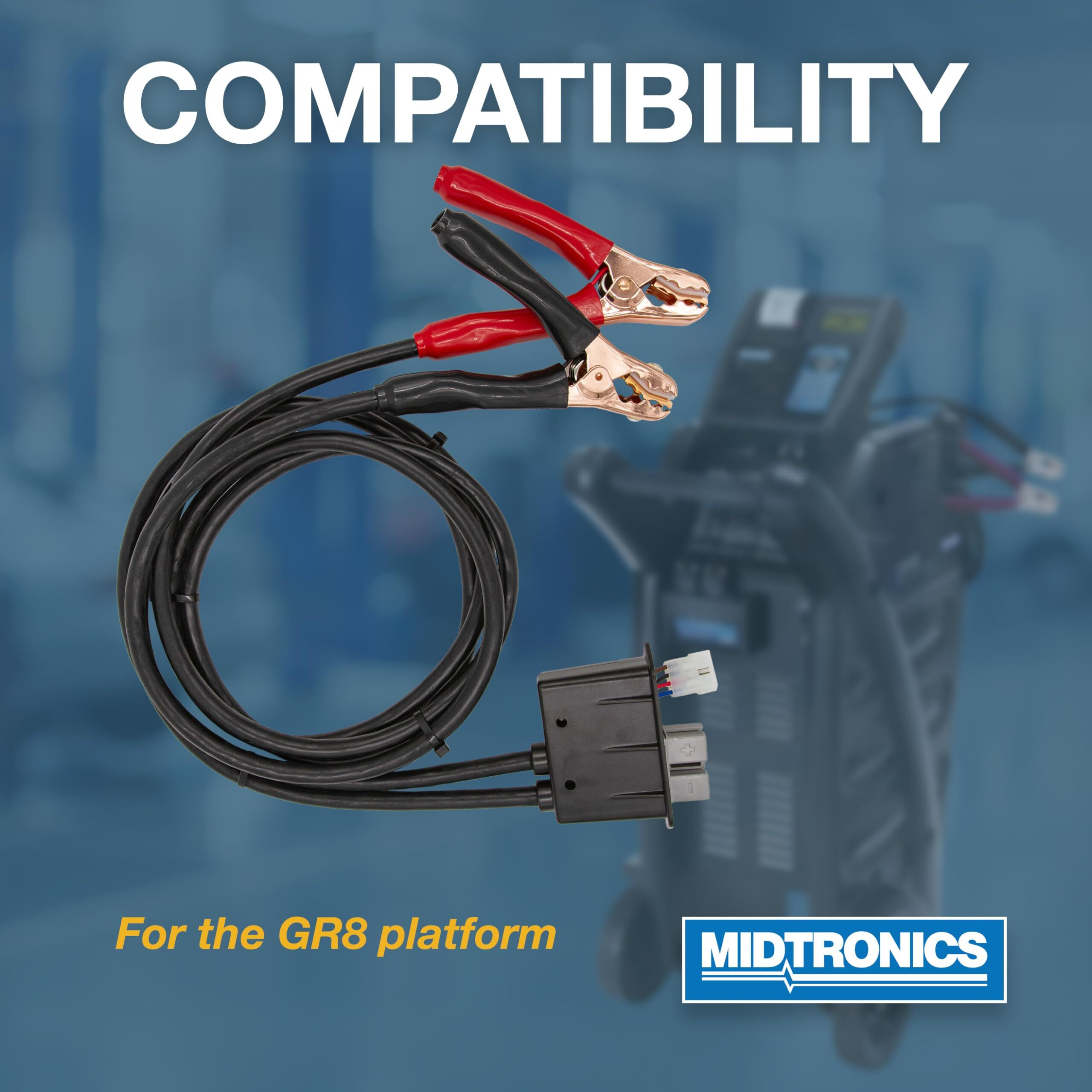 Midtronics Gr8 Replacement Charge Output Cable/Clamp - A129