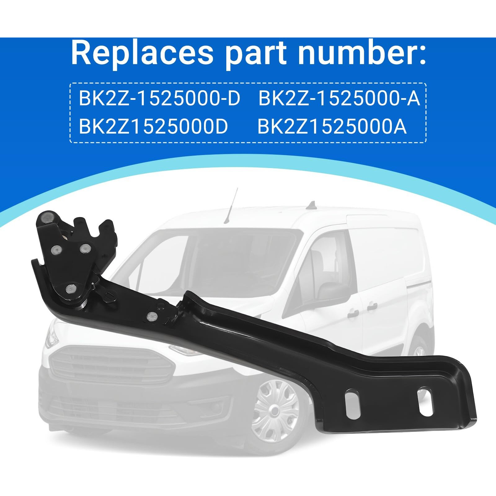 Passenger Side Sliding Door Hinge Roller Lower Fits For 2015-2019 Ford Transit 150 Transit 250 Transit 350 Transit 350 Hd Replaces Bk2Z-1525000-D Bk2Z-1525000-A