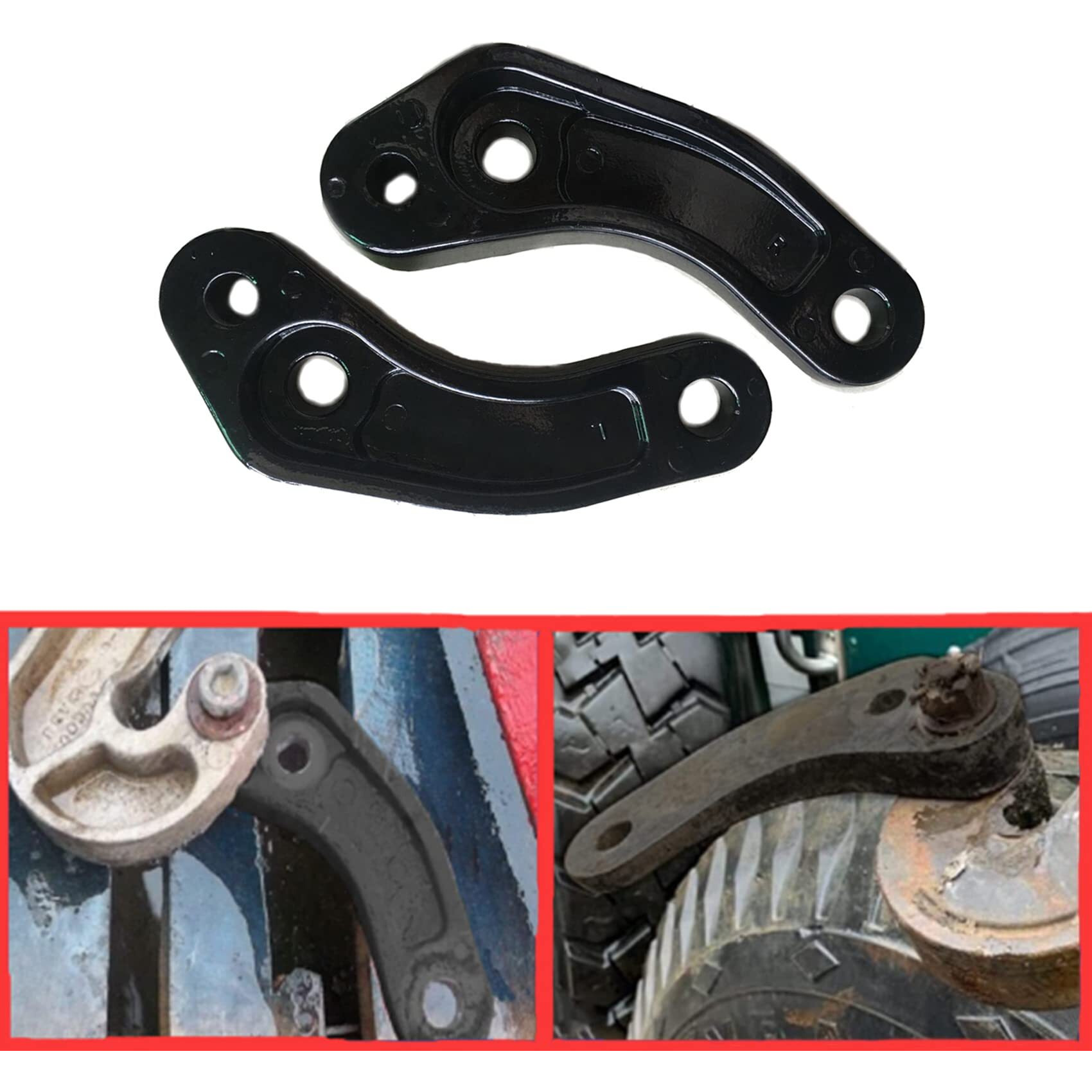 Lisylineauto For Peterbilt Parts Hood Hinge Pivot Bracket Bushing Mount Bracket Kit For Peterbilt 378 379 Accessories  Part 13-04626 Inner Driver And Passenger Side