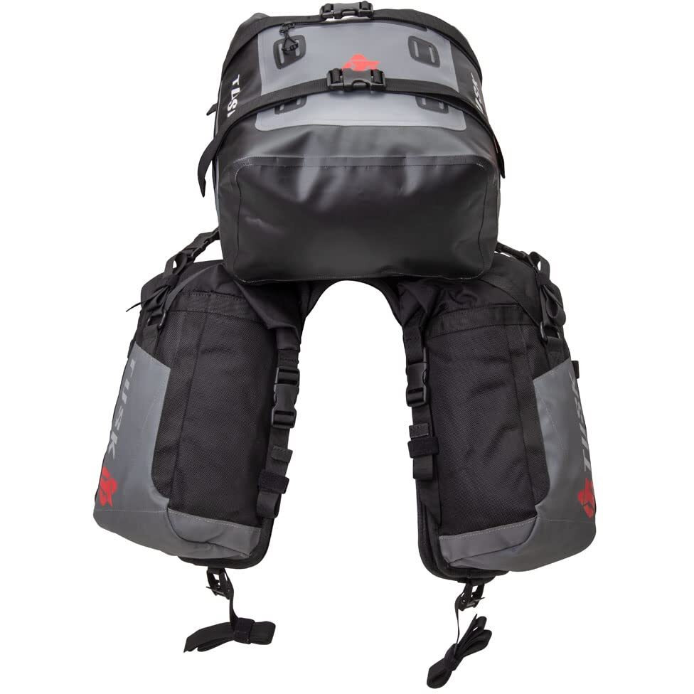 Tusk Off-Road Excursion Rackless Luggage System W/Small Dry Duffel Tail Bag Standard Heat Shield