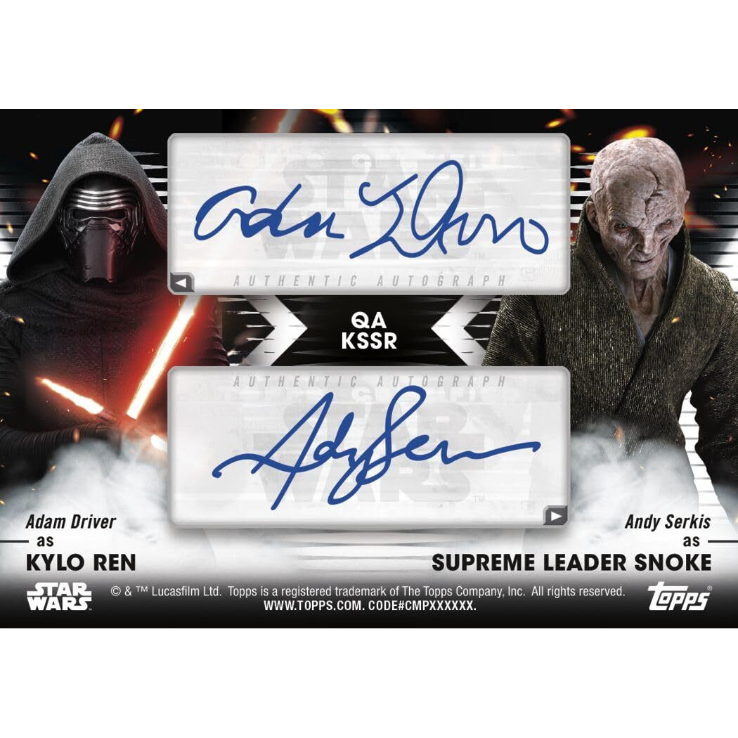 2023 Topps Star Wars Signature Series Hobby Box