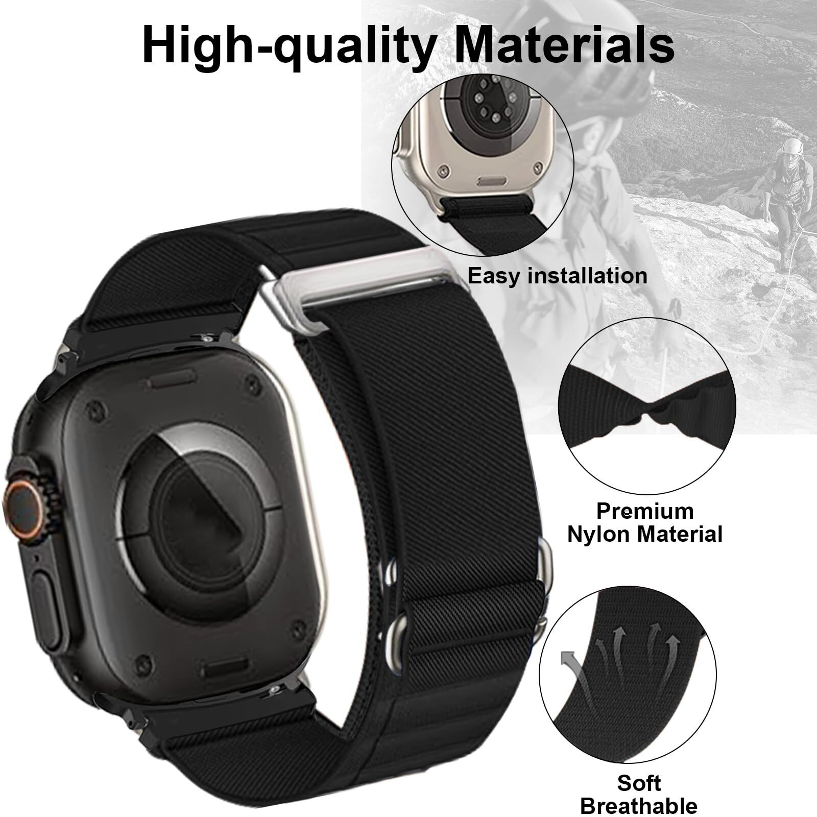 8 Pack Bands - Compatible With Apple Watch Ultra Band 49Mm 46Mm 45Mm 44Mm Men Women Sport Bands For Iwatch Ultra/Ultra 2/Se/Se 2/Series 10/9/8/7/6/5/4