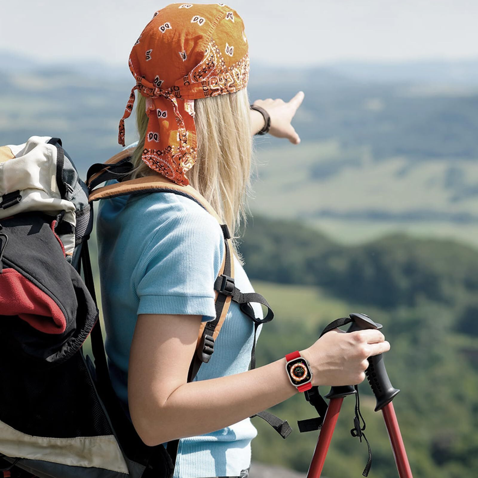 8 Pack Bands - Compatible With Apple Watch Ultra Band 49Mm 46Mm 45Mm 44Mm Men Women Sport Bands For Iwatch Ultra/Ultra 2/Se/Se 2/Series 10/9/8/7/6/5/4