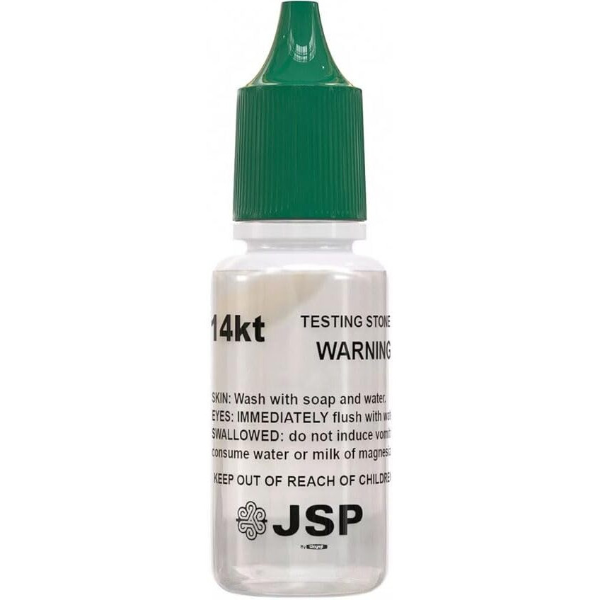 Waytest 4Pc Fresh Gold Testing Jewelry Kit 10K 14K 18K & Stone Gold Testing Solution Determiner Jewelry Scrap Precious Metal Made In Usa