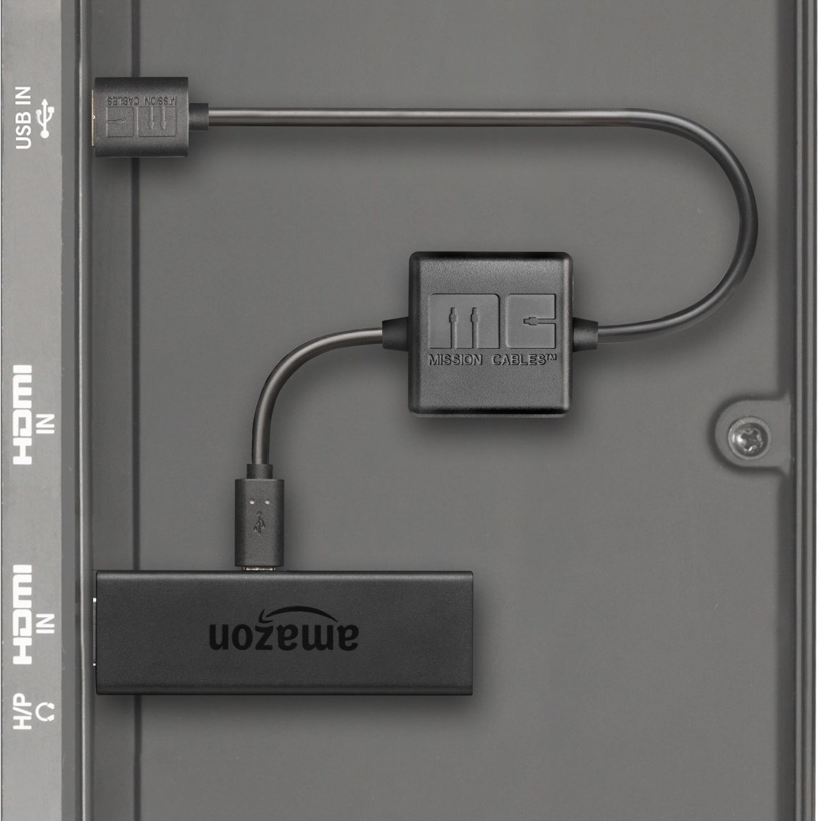 Mission Power Usb Cable For Powering Fire Tv Stick [Not Compatible With New Fire Tv Stick]