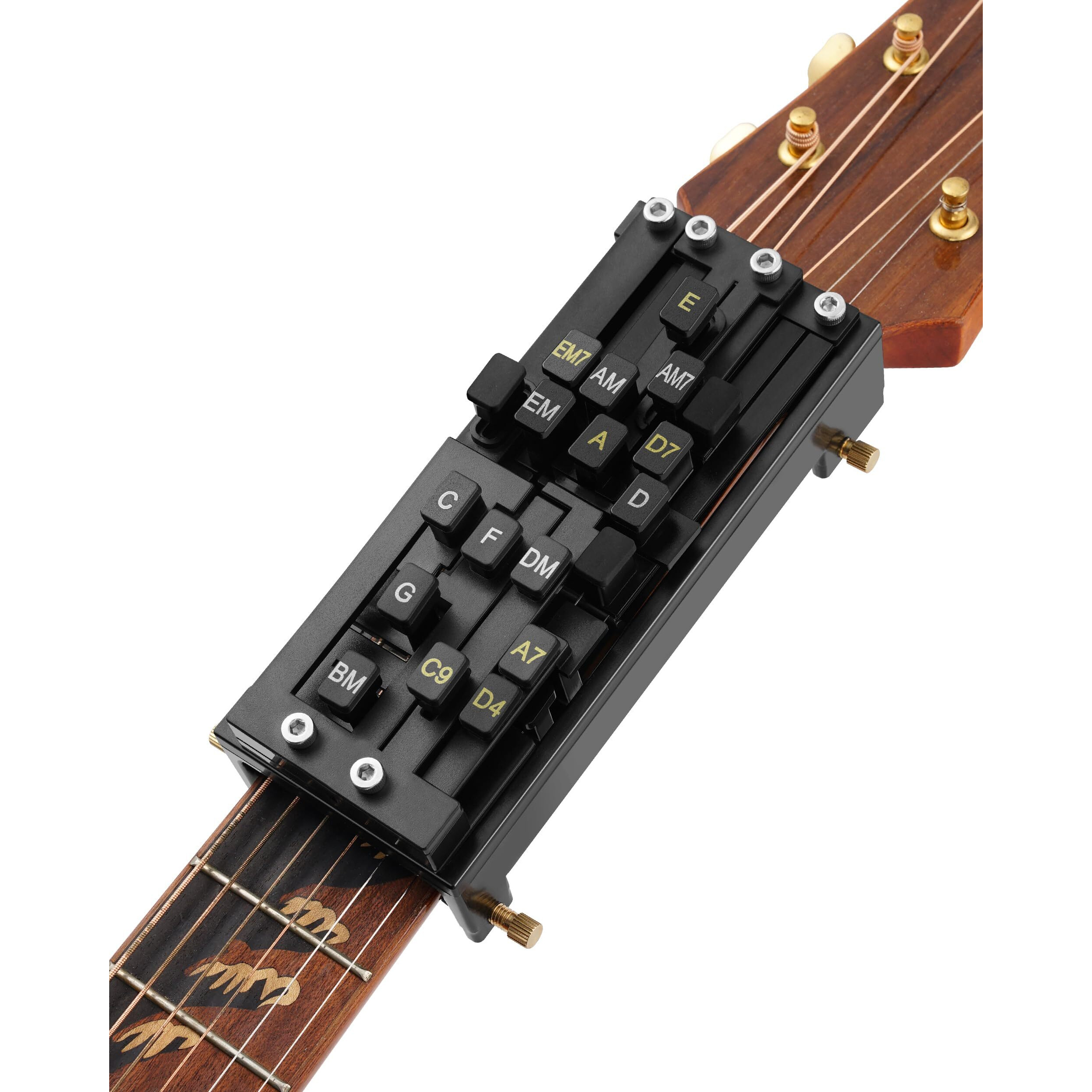 Guitar Chord Presser  Guitar Chords Trainer For Beginners And Arthritis Player  From Pain To Play - The Arthritis-Friendly Chord Tool  No More Sore Fingers - Chord Helper For Beginners