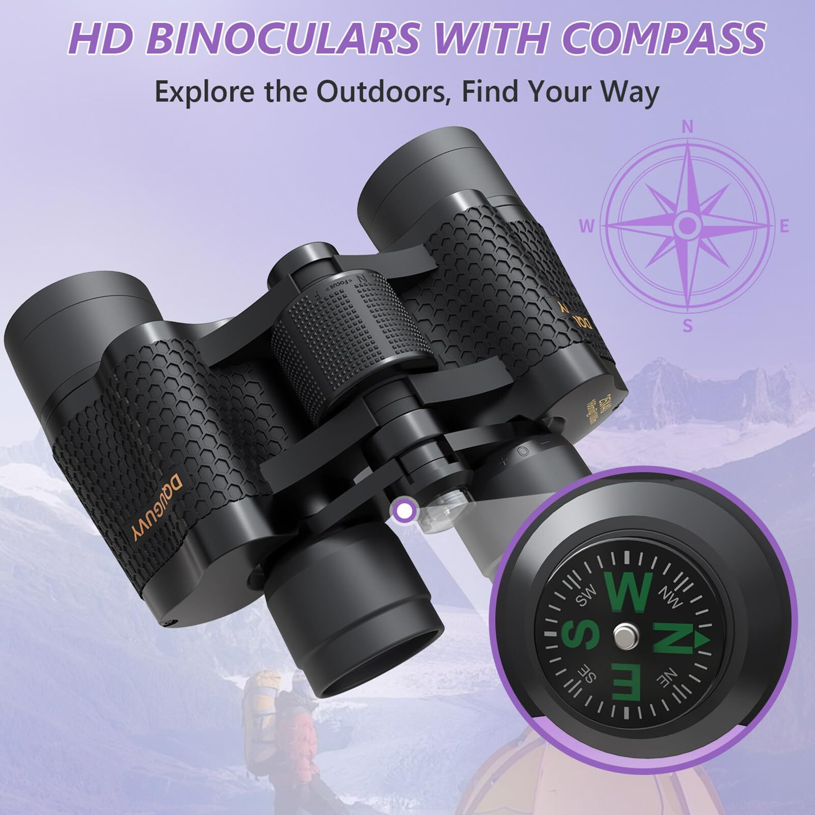 25X40 Binoculars For Adults  High Powered Professional Compact Binoculars For Bird Watching  Outdoor  Hunting  Sports  Concerts  Football Games  Travel  Cruise  Waterproof With Carrying Case
