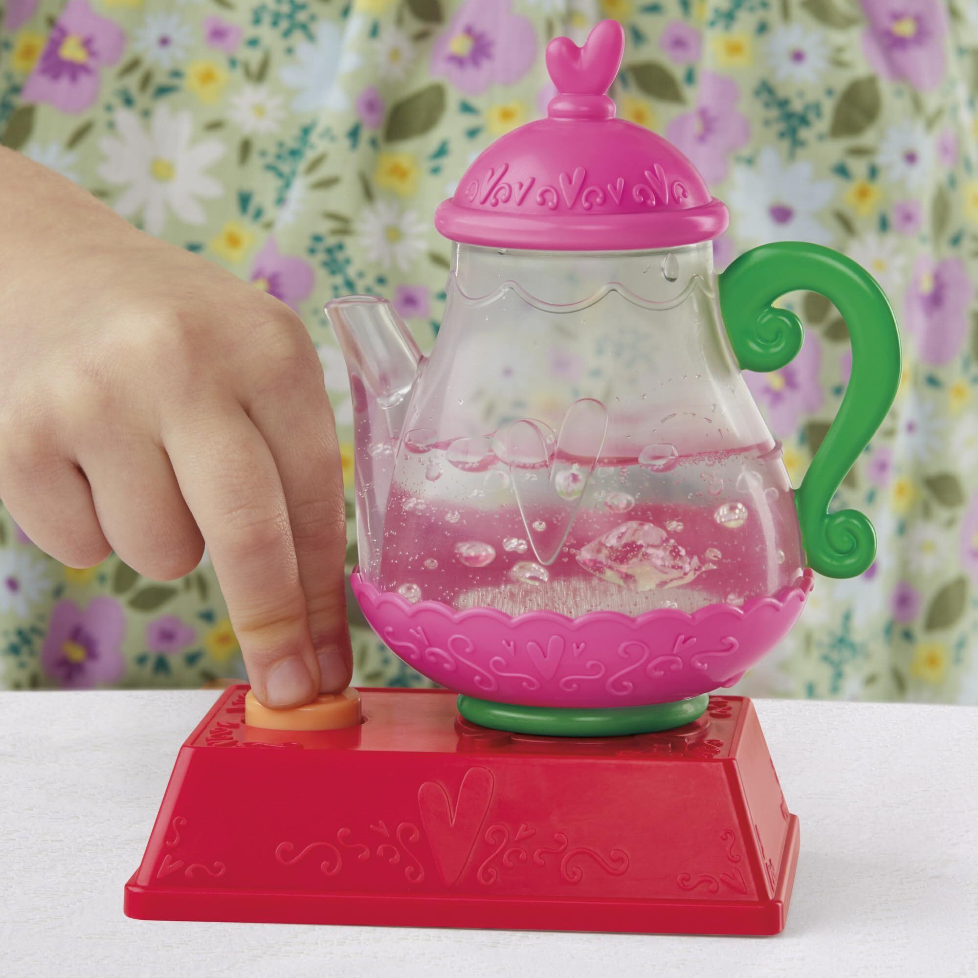 Baby Alive Bubbly Tea Party Berry Boo Doll With Teapot Accessories  Black Hair  11 Inches  Toys For 3 Year Old Girls And Boys & Up