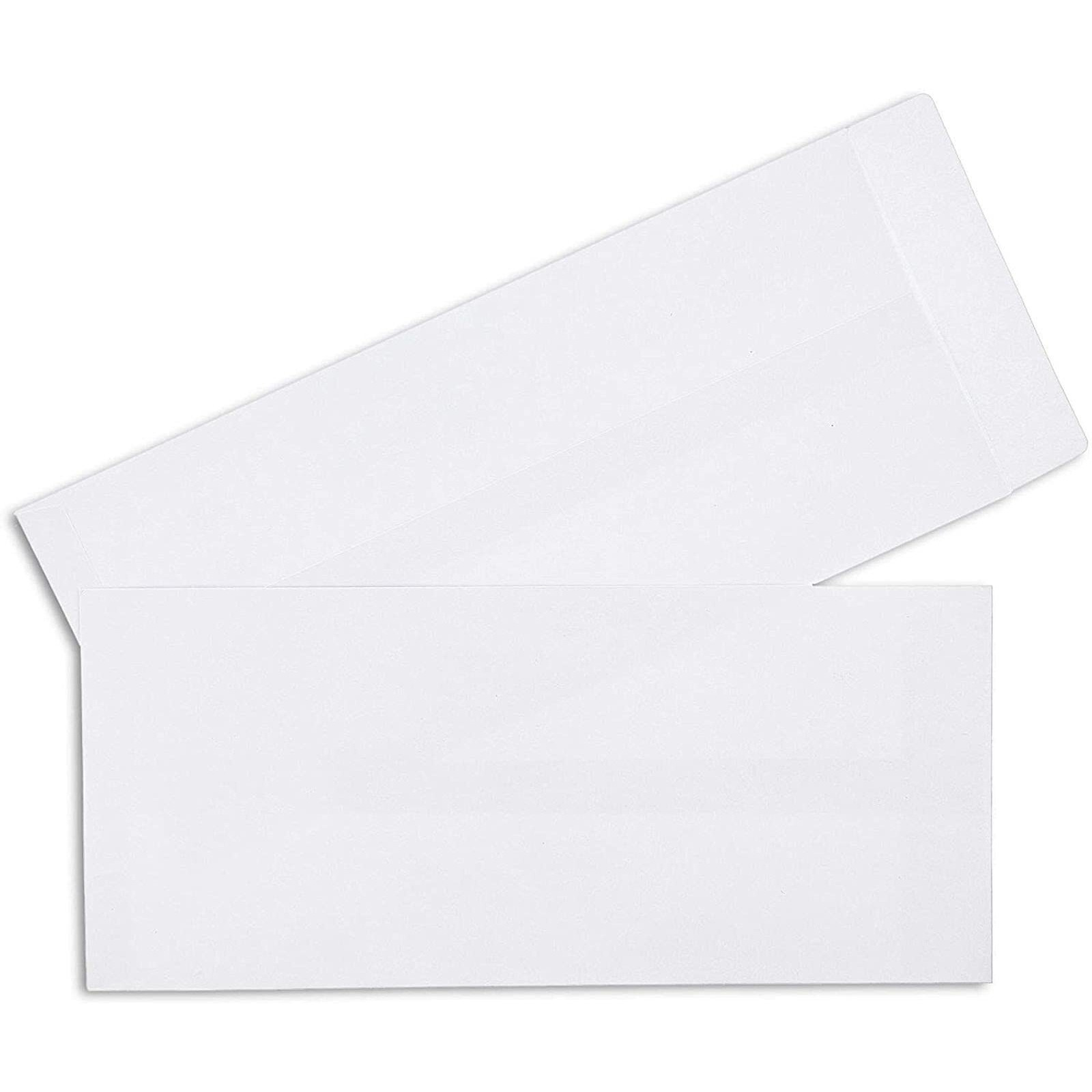 Sustainable Greetings 50-Count 14 White Policy Business Envelopes  11.5 X 5 Inches - Mailing Envelopes