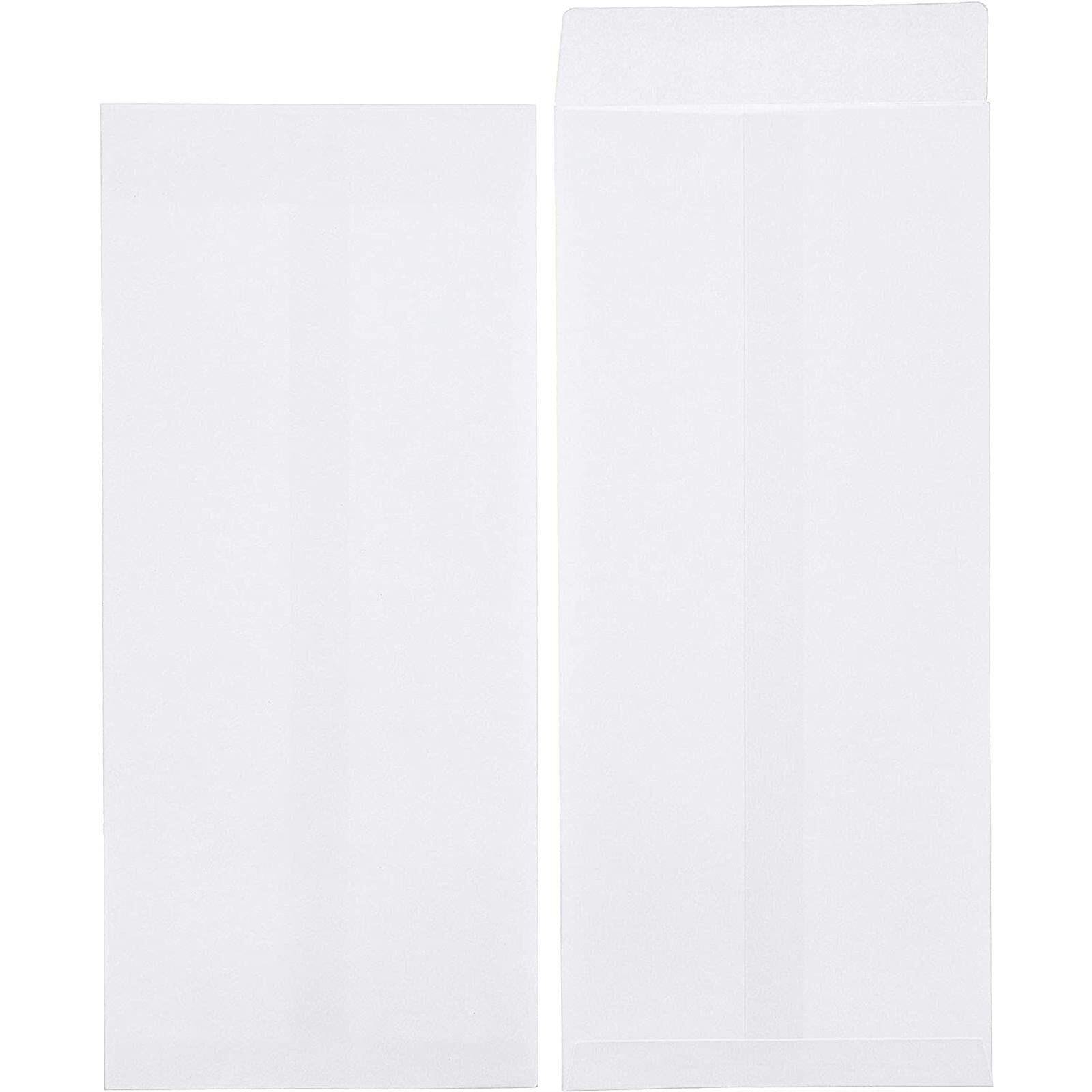 Sustainable Greetings 50-Count 14 White Policy Business Envelopes  11.5 X 5 Inches - Mailing Envelopes