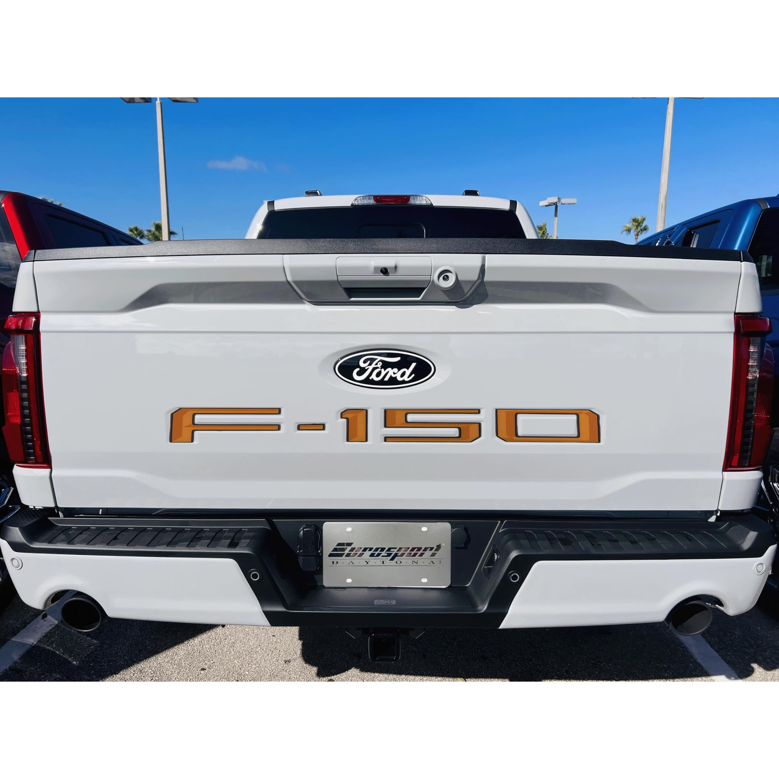 Eurosport Daytona- Compatible With 2021-Current  Ford F150 Tailgate Letters (Tremor Edition)
