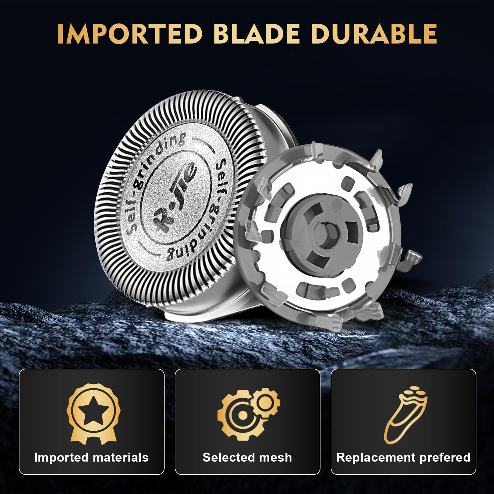 Sh30 Replacement Heads For Philips Norelco Shaver Series 3000  2000  1000 And S1560 With Durable Sharp Blade  Razor Blades For Philips Norelco Shaver 3800  3600  2400  Etc.