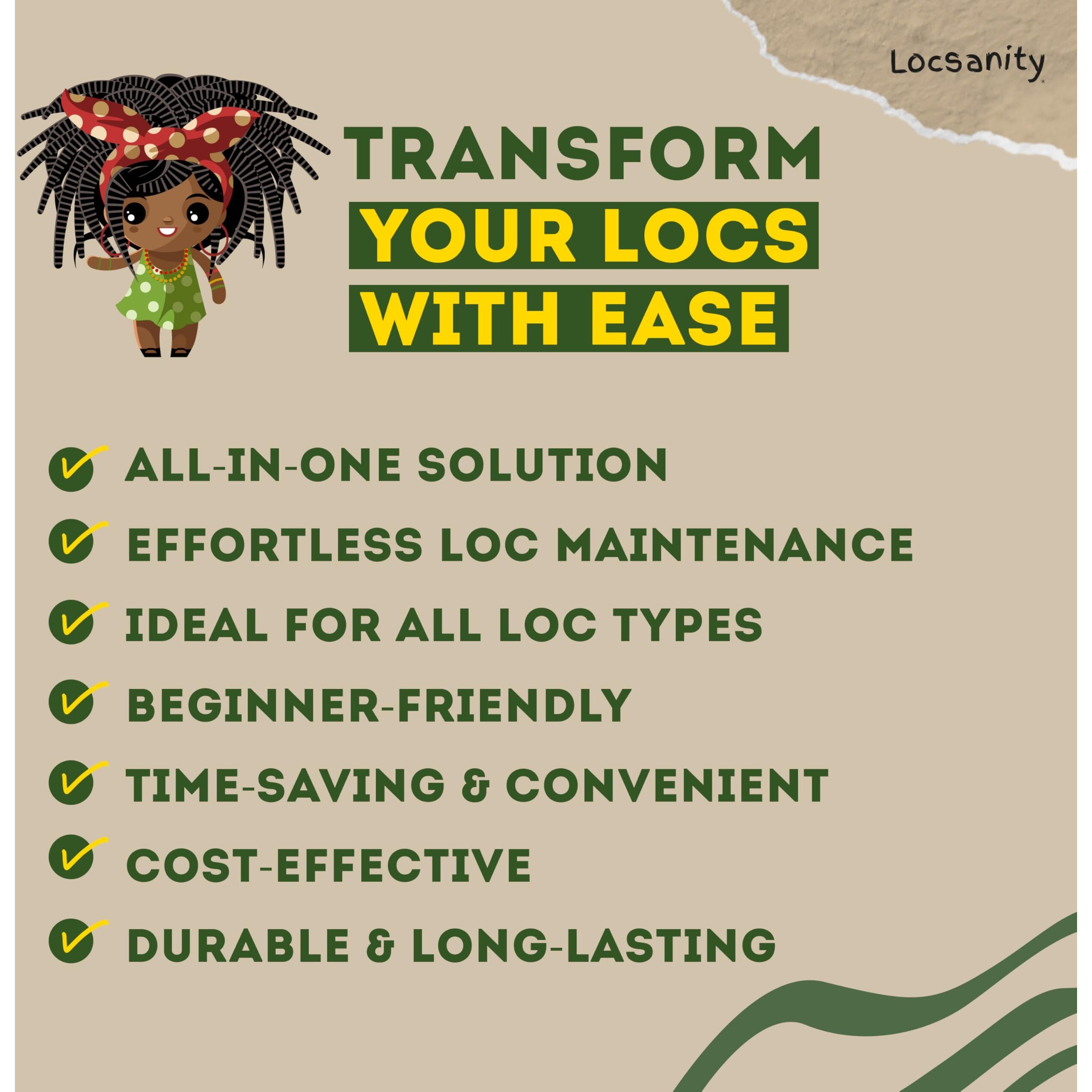 Locsanity Dreadlock Retightening And Interlocking Tool Kit For Sisterlocks  Microlocks  Small Locs  And Medium Locs - Metal Hair Tools For Dreads  Braids  And Locs Maintenance