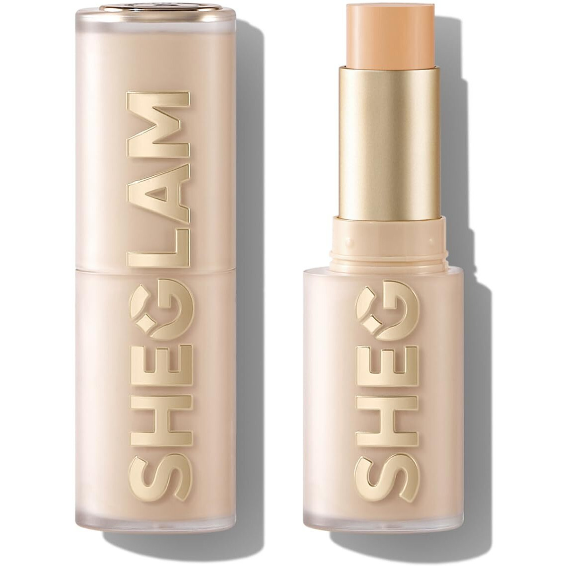 Sheglam Skin Magnet High Coverage Foundation Stick Longwear Medium Face Makeup For All Skin Types-Shell