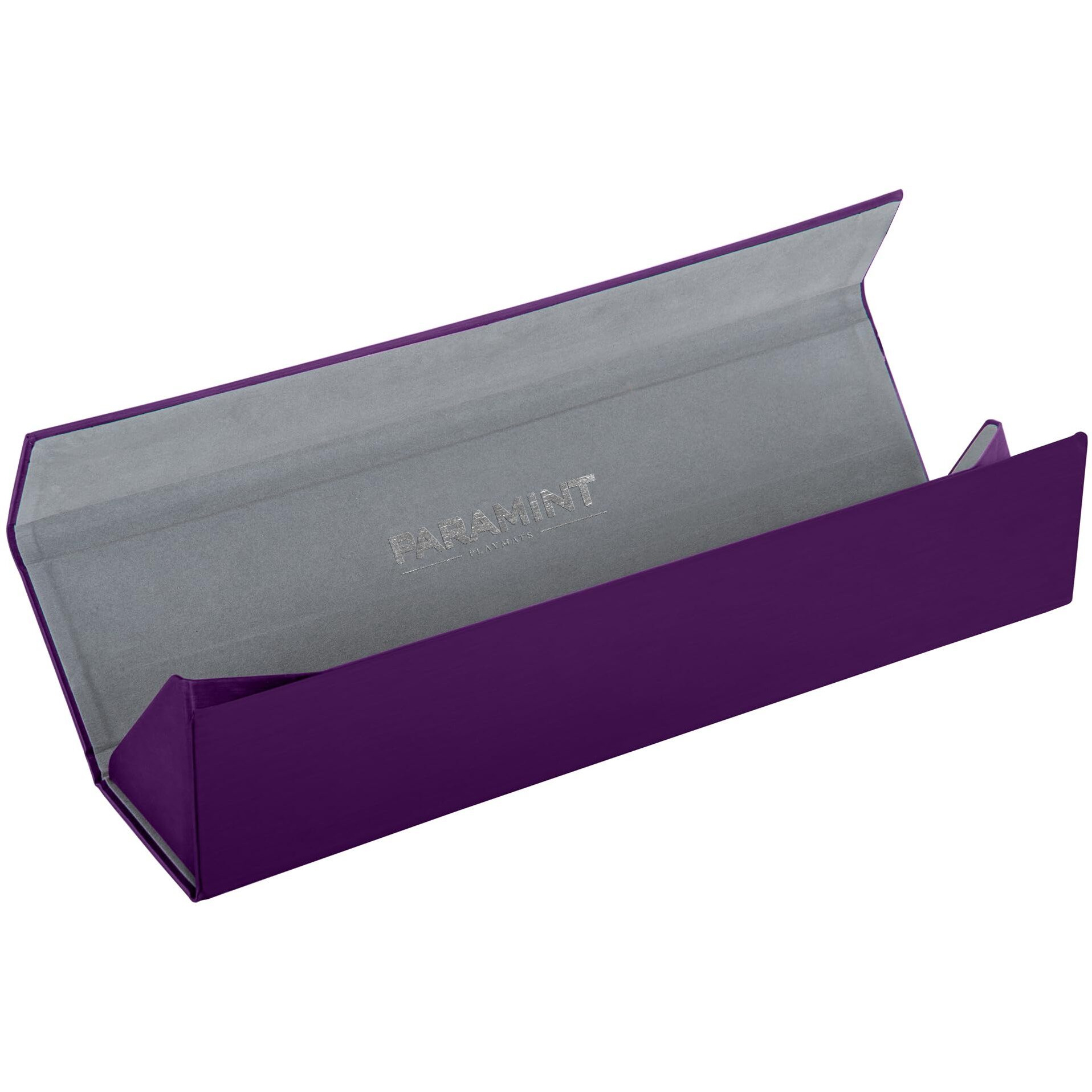 Paramint Matshield Purple  Durable Playmat Case - Compatible With Magic The Gathering  Mtg Play Mat Tube - Mtg Accessories - Premium Satin With Fabric Interior  Magnet Snap Closure