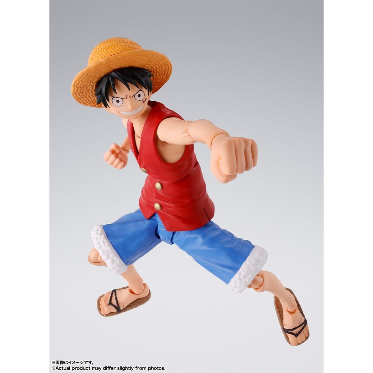 Tamashii Nations - One Piece - Monkey D. Luffy -Romance Dawn-  Bandai Spirits S.H.Figuarts Action Figure