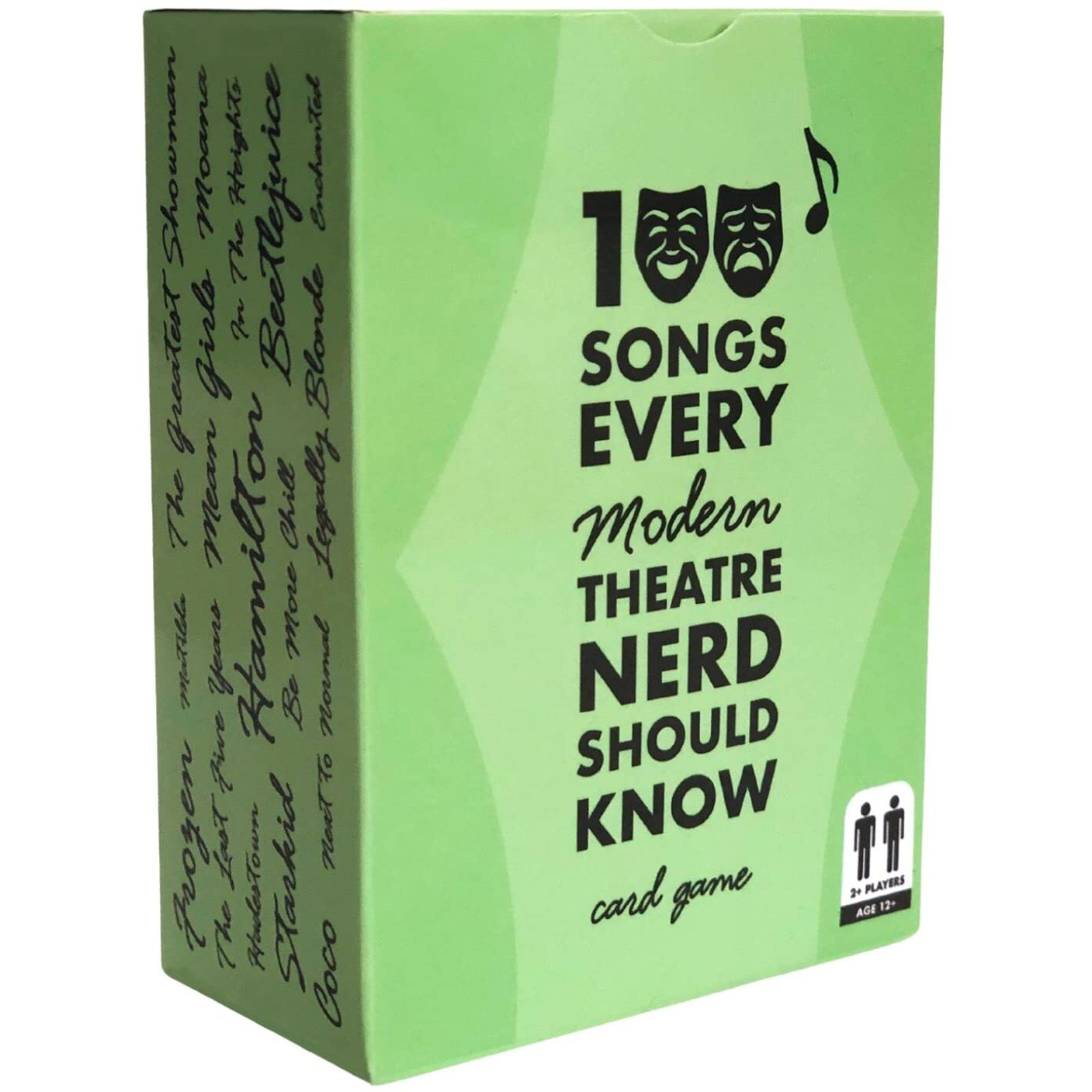 Spinningrock  100 Songs Every Theatre Nerd Should Know - Ultimate Musical Theatre Card Game - Modern Deck
