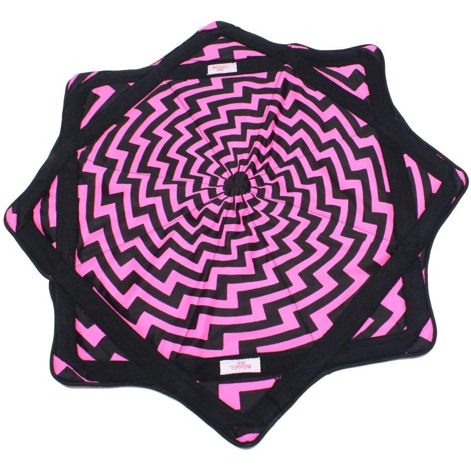 Mougee Star Mini Flow Star - Neon Series - 20"" Diameter - Smaller Size For Smaller Hands And Easier Spinning (Uv Reflective Pink)
