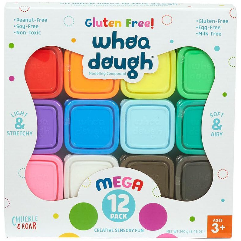 Whoa Dough Air Dry Clay Mega 12 Pack By Chuckle And Roar