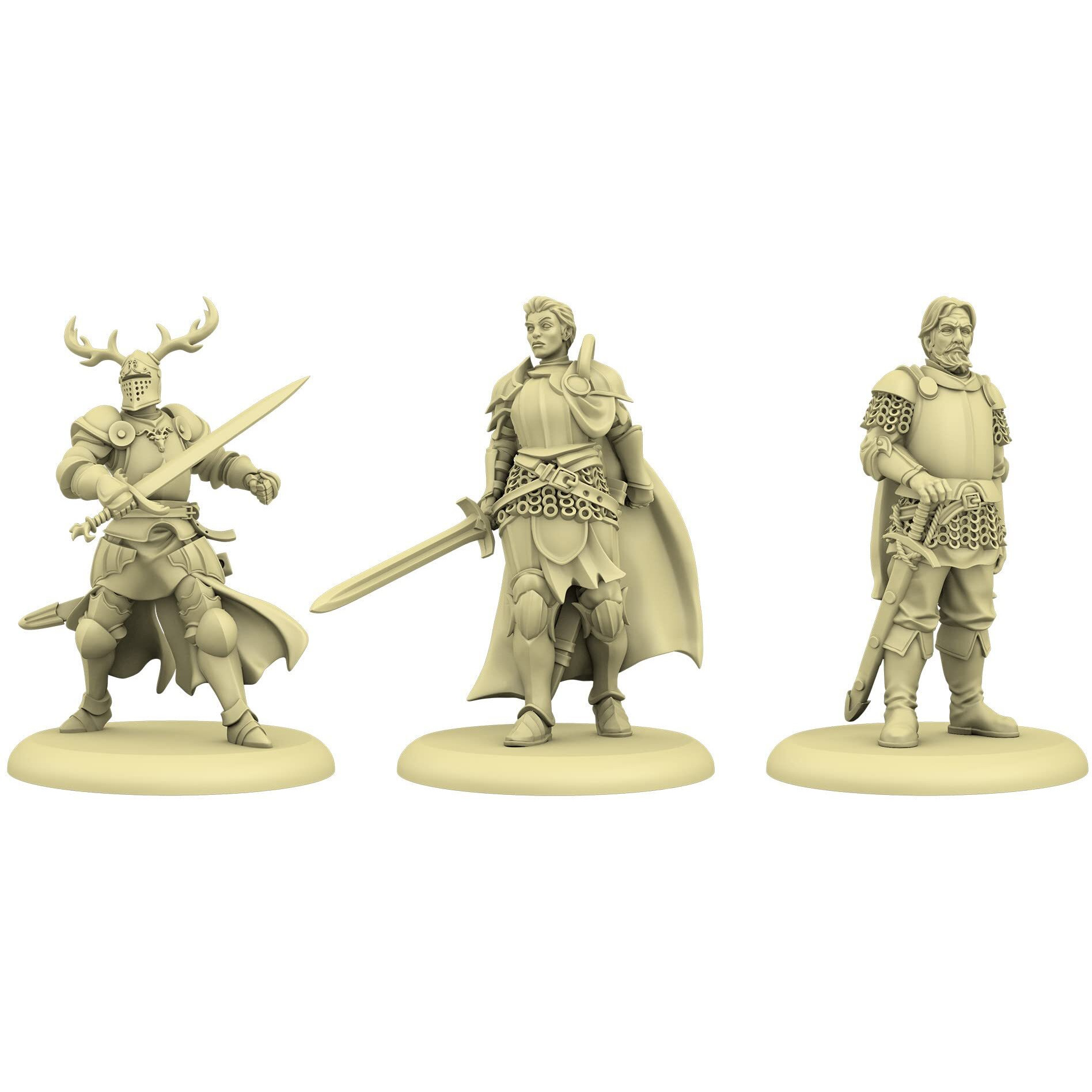 Cmon A Song Of Ice And Fire Tabletop Miniatures Baratheon Heroes Ii Box Set - Leaders Of The Stormlands  Strategy Game For Teens And Adults  Ages 14+  2+ Players  45-60 Minute Playtime  Made By Cmon
