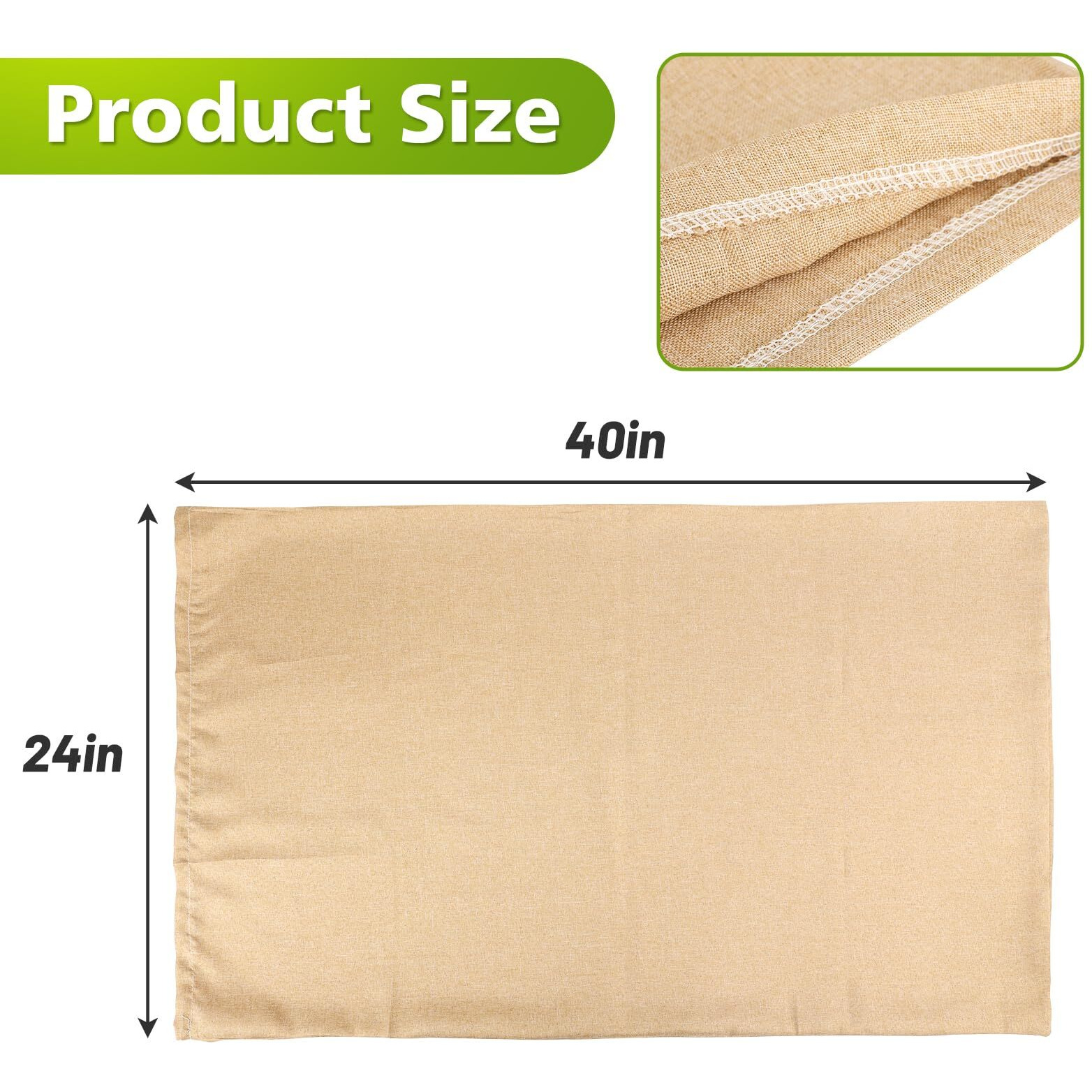 Extra Thicken Potato Sack Race Bags 23.6&quot&quotX39.3&quot&quot Outdoor Lawn Games For Adults And Kids Reusable Large Gunny Sacks Burlap Bags 6 Pics (4)