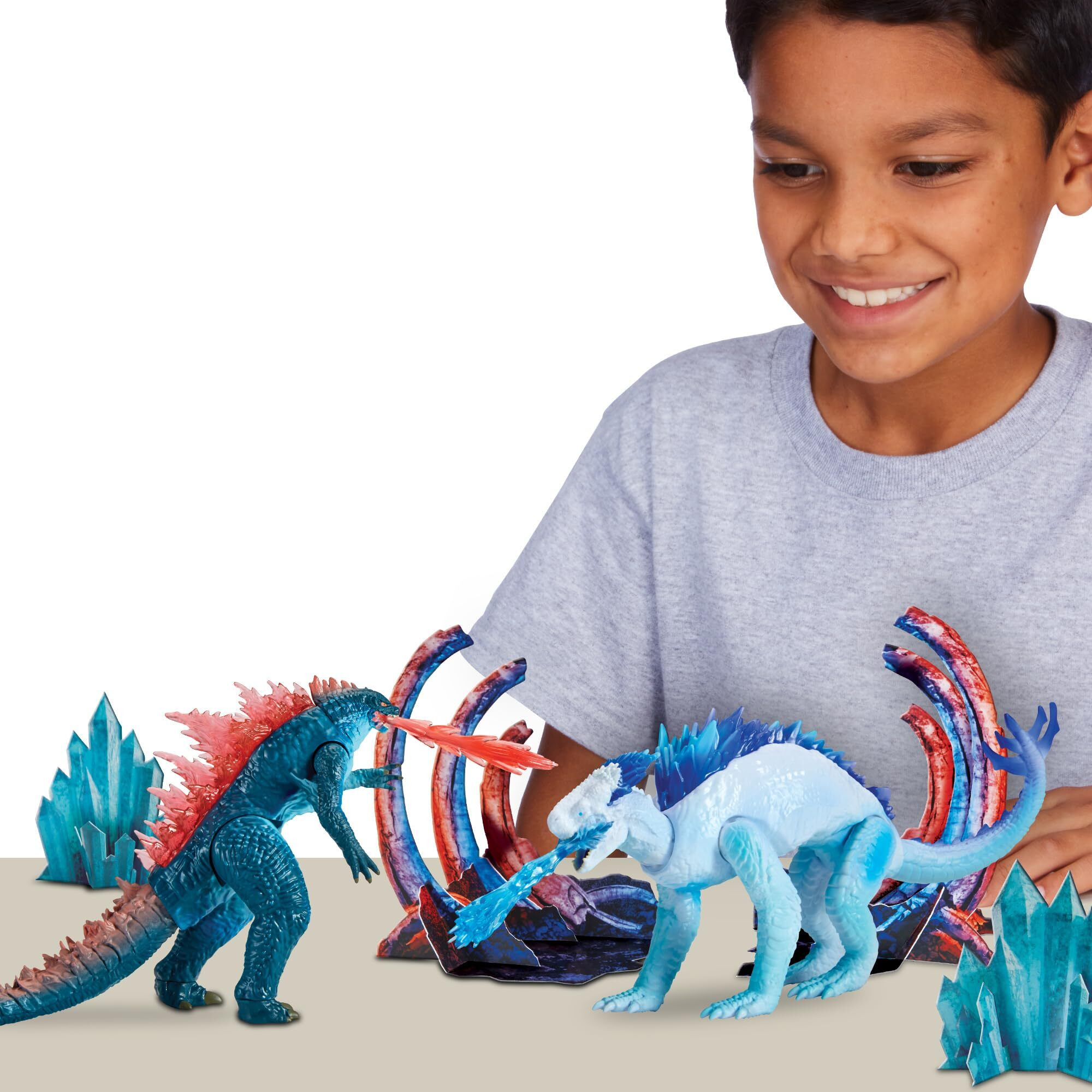 Godzilla X Kong Godzilla Vs Shimo Figure 2-Pack By Playmates Toys
