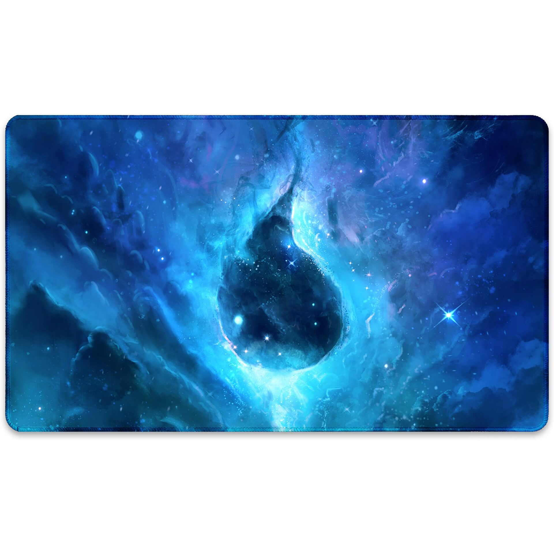 Paramint Island Ethereal Mana (Stitched) - Mtg Playmat - Compatible With Magic The Gathering Playmat - Play Mtg  Yugioh  Tcg - Original Play Mat Art Designs & Accessories