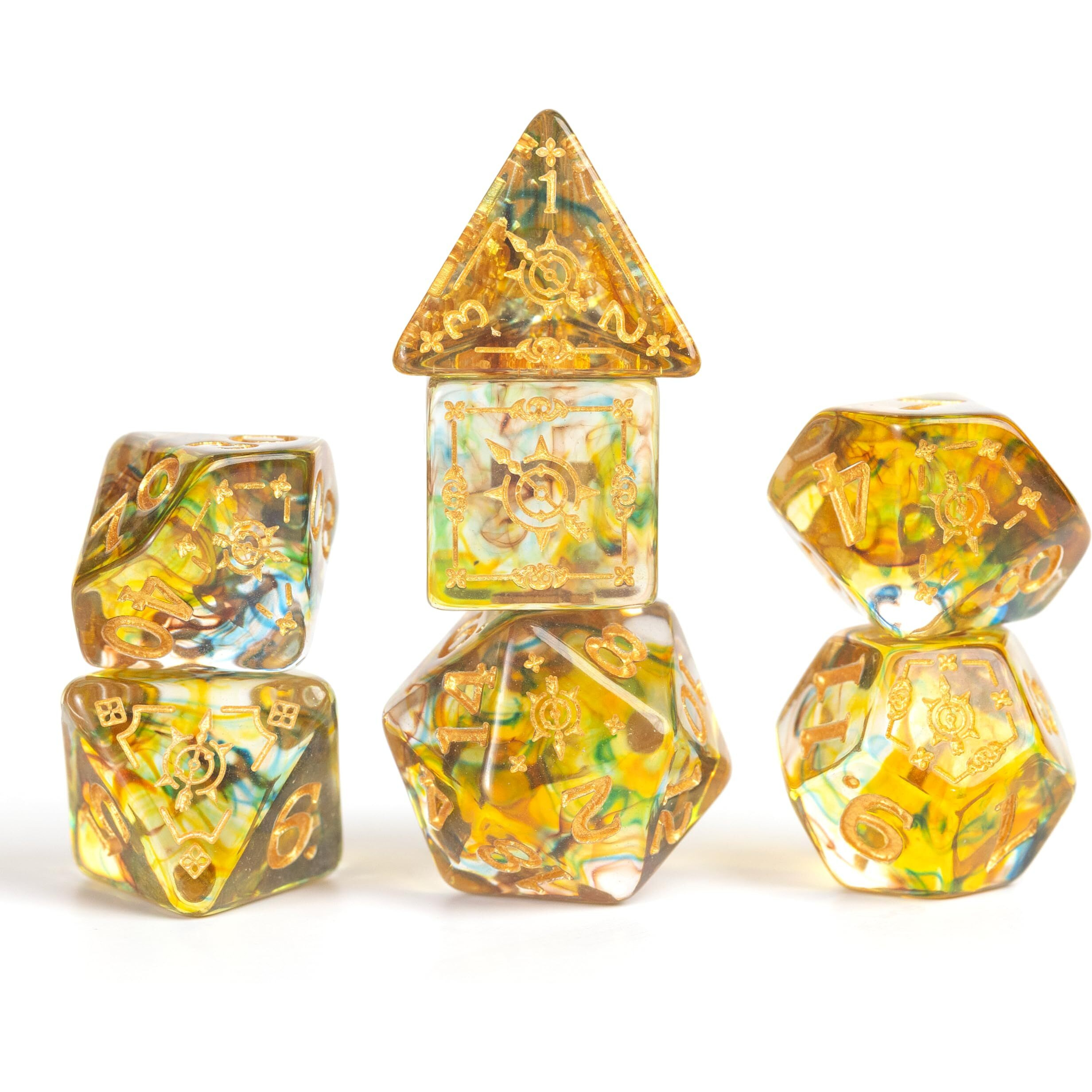 D&D Adventure Dice (Ranger Class Green)