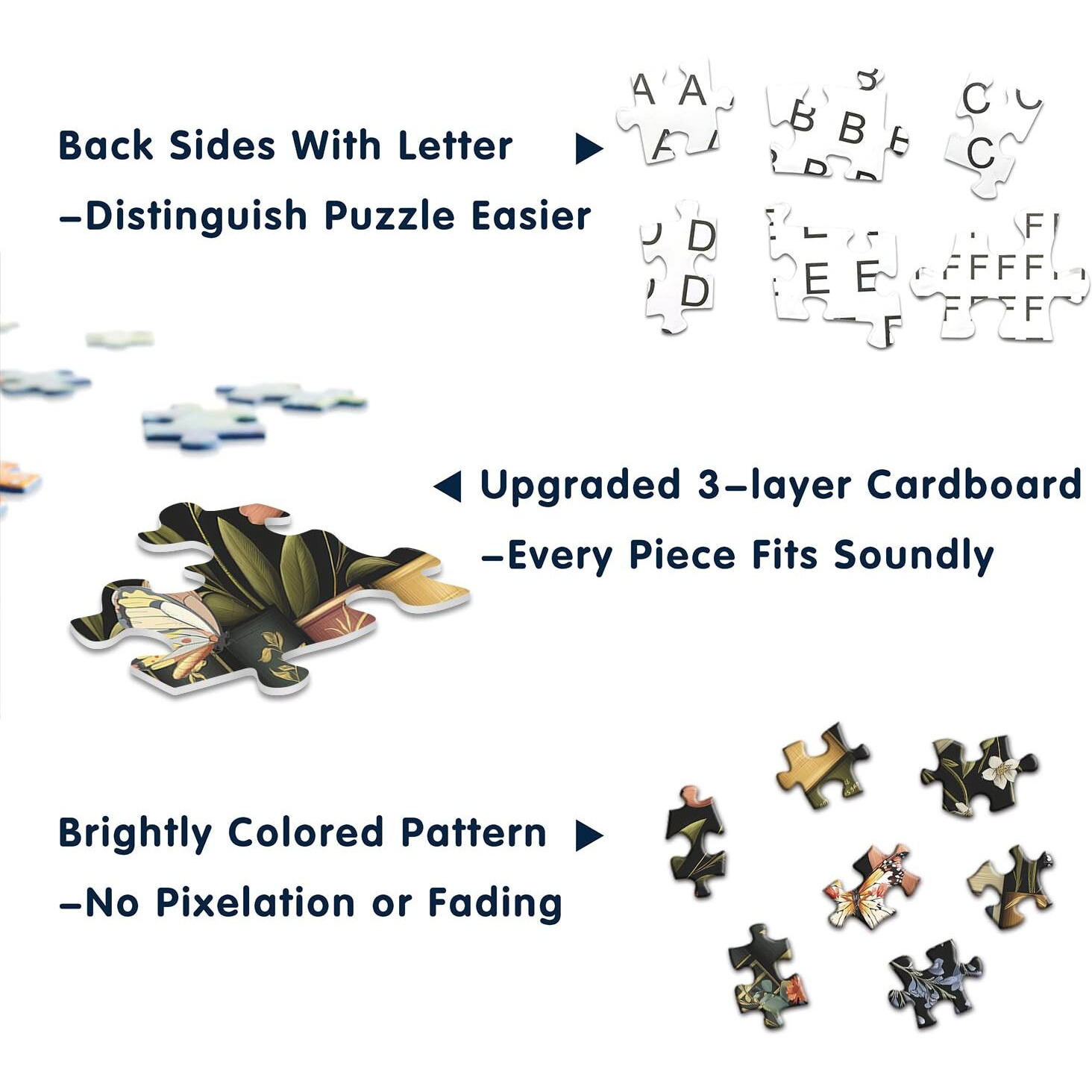 Wildflowers Puzzles For Adults 1000 Pieces  Pickforu Wildflower Pages Jigsaw Puzzle  Vintage Book Puzzles For Book Lover  Plant Floral Flowers Puzzle As Home Decor