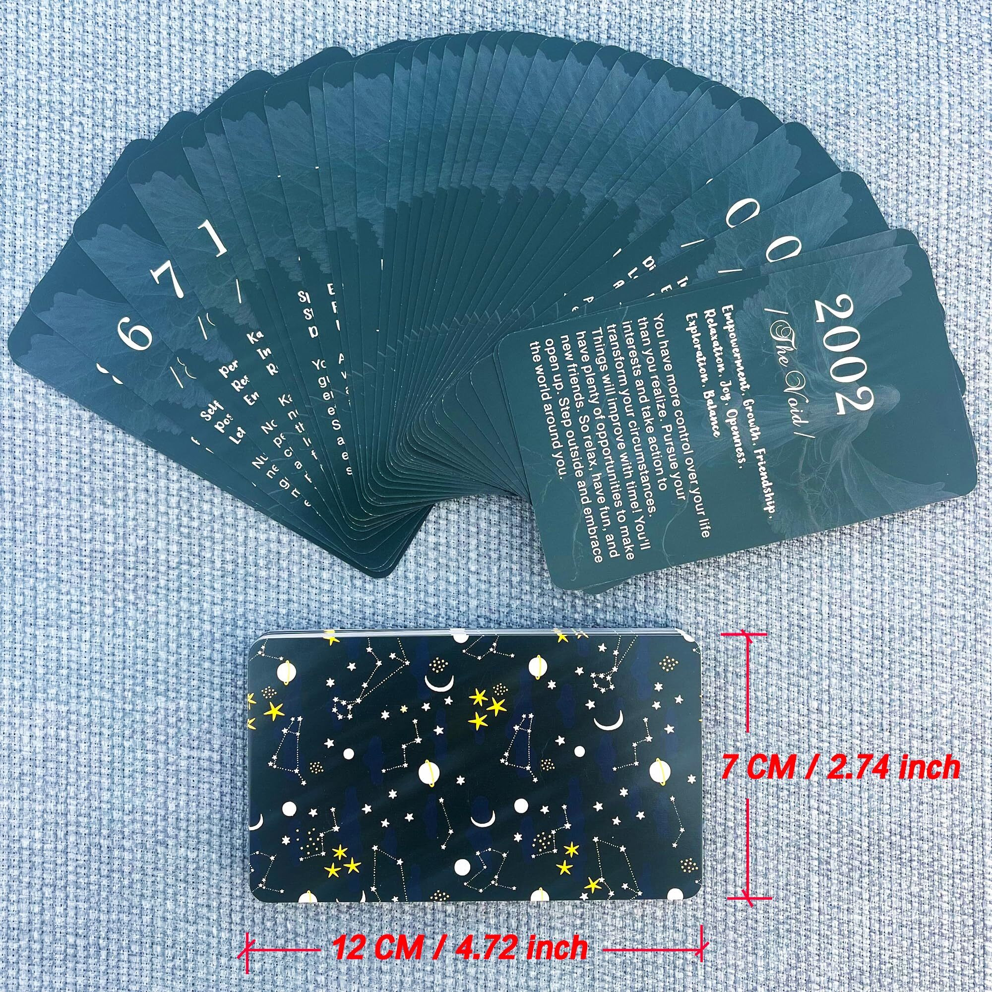 Gzxinke Angel Numbers Oracle Cards  Oracle Cards For Beginners  Angel Number Affirmation Cards Deck  Tell You How To Live Your Life The Best Way
