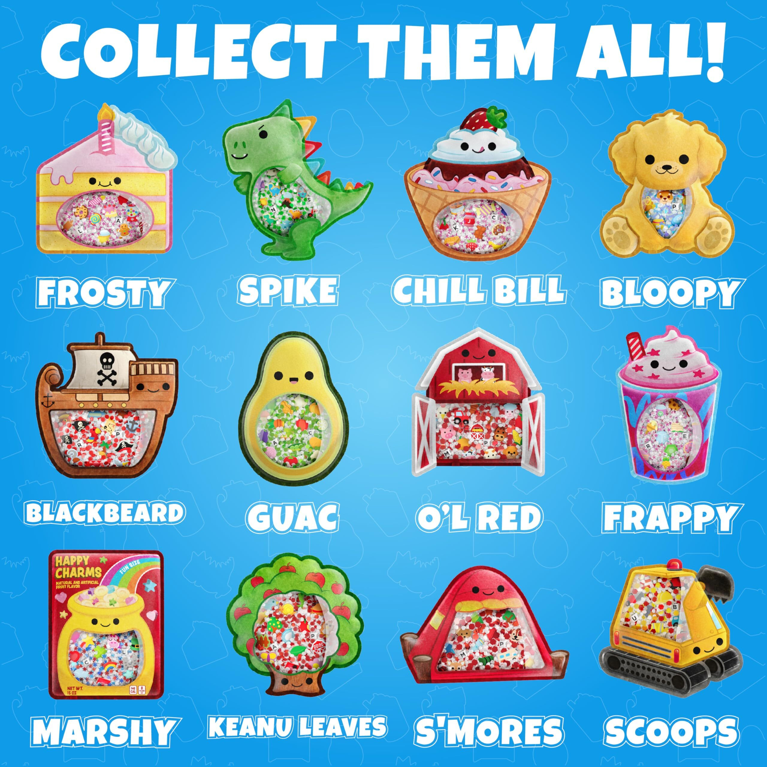 Bizyboo - The Original Seek & Find Plush - Hidden Object Search Problem Solving Educational Matching Game For Kids 2 And Up (Scoops)