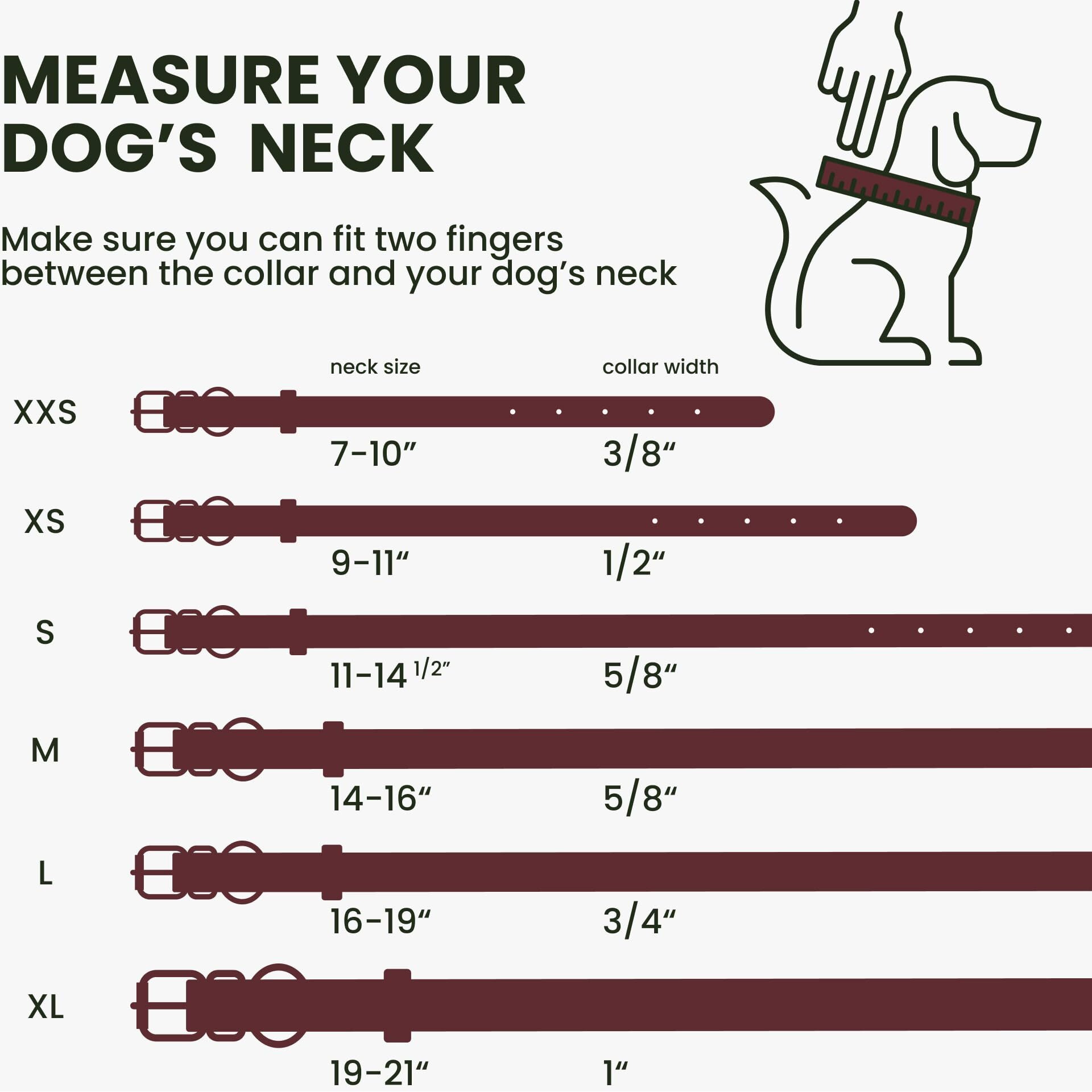 Bronzedog Rolled Leather Dog Collar With Qr Id Tag  Adjustable Soft Round Collars For Small Medium Large Dogs Puppy (7"" - 10"" Neck Size  Burgundy)