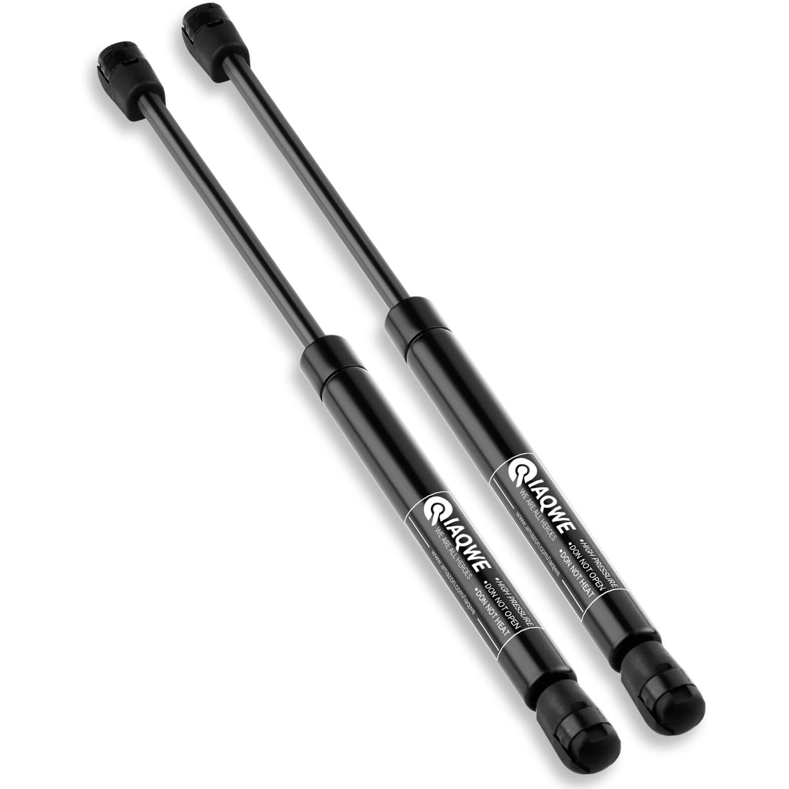 Iaqwe Cs140024 14Inch 25Lb/111N Gas Struts Shocks Springs 14"" Lift Support For Snugtop Are Leer Truck Camper Shell Topper Rear Cap Window Door Pickup Canopy Lid 2Pcs