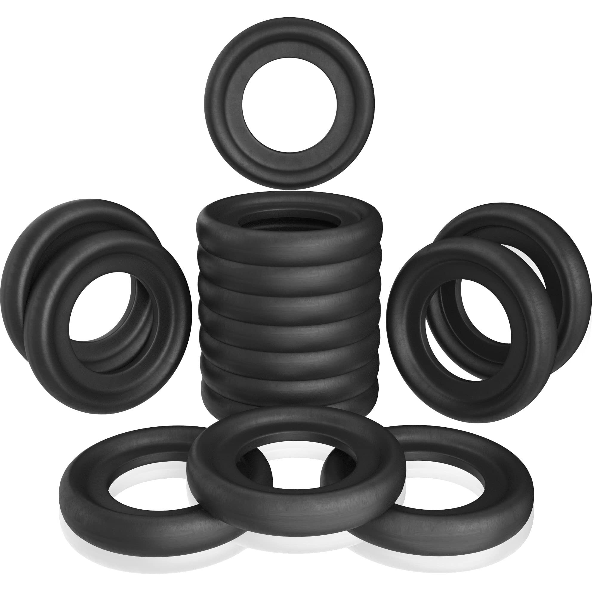 15Pcs Oil Drain Plug Crush Rubber Washer Gasket Seal - 12Mm Replacement For Ford/Lincoln/Mercury - Oem F5Tz-6734-Ba Fits For Ford/Lincoln 2001-2024 By Automajor