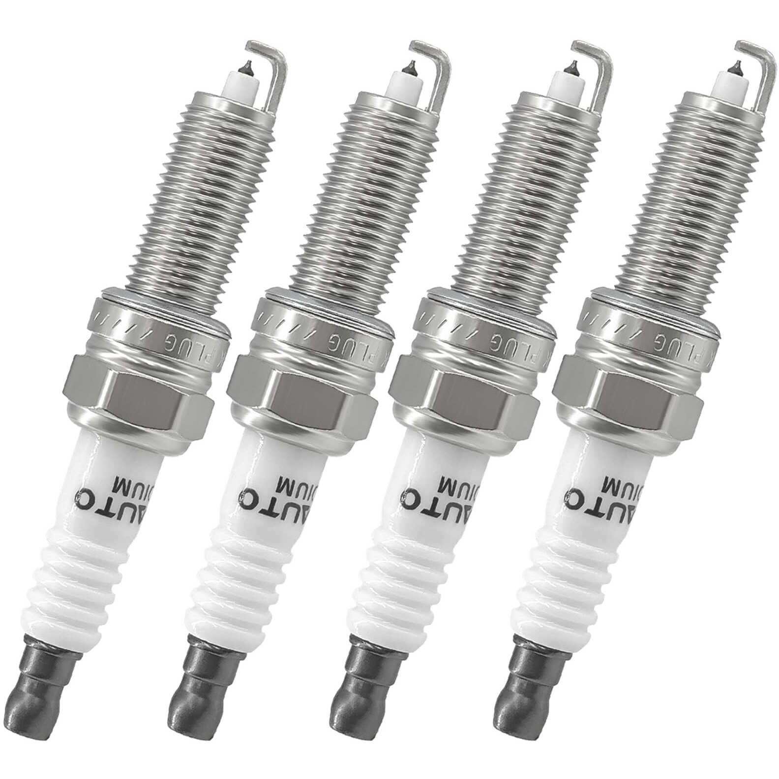 Oyeauto 4 Packs Iridium Spark Plugs Compatible With Hyundai Elantra Santa Kia Soul Forte Optima Honda Accord Civic Cr-V Acura 2.0L 2.4L Toyota Corolla Matrix Prius 1.8L 2014