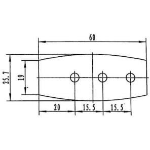 Hamilton Bowes 12 Pcs. - Rv Camper Trailer Baggage Door Clip Compartment Catch Holders 888 Black (12)